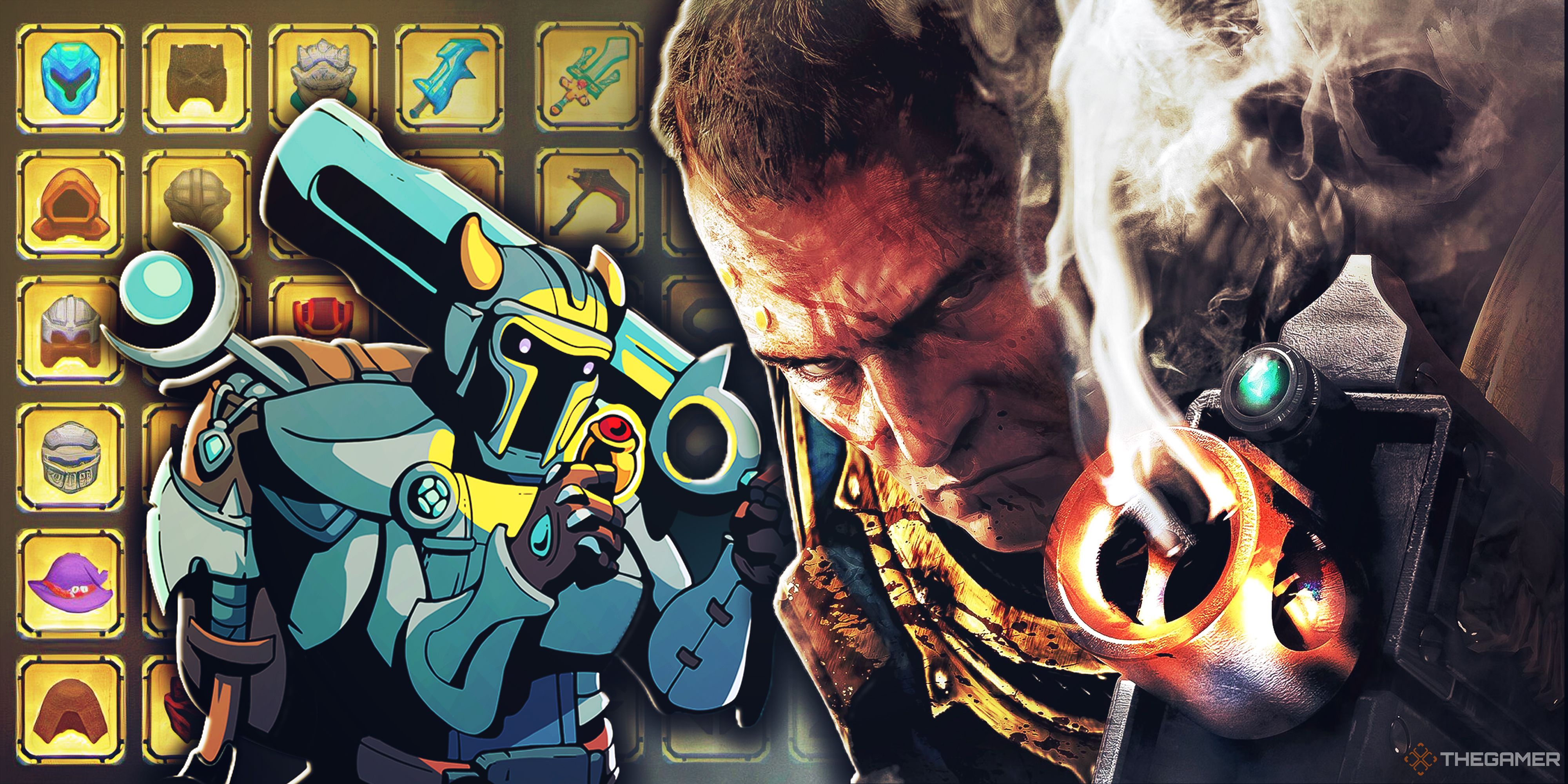 Megaloot and Warhammer 40,000 Space Marine Master Crafted Edition.