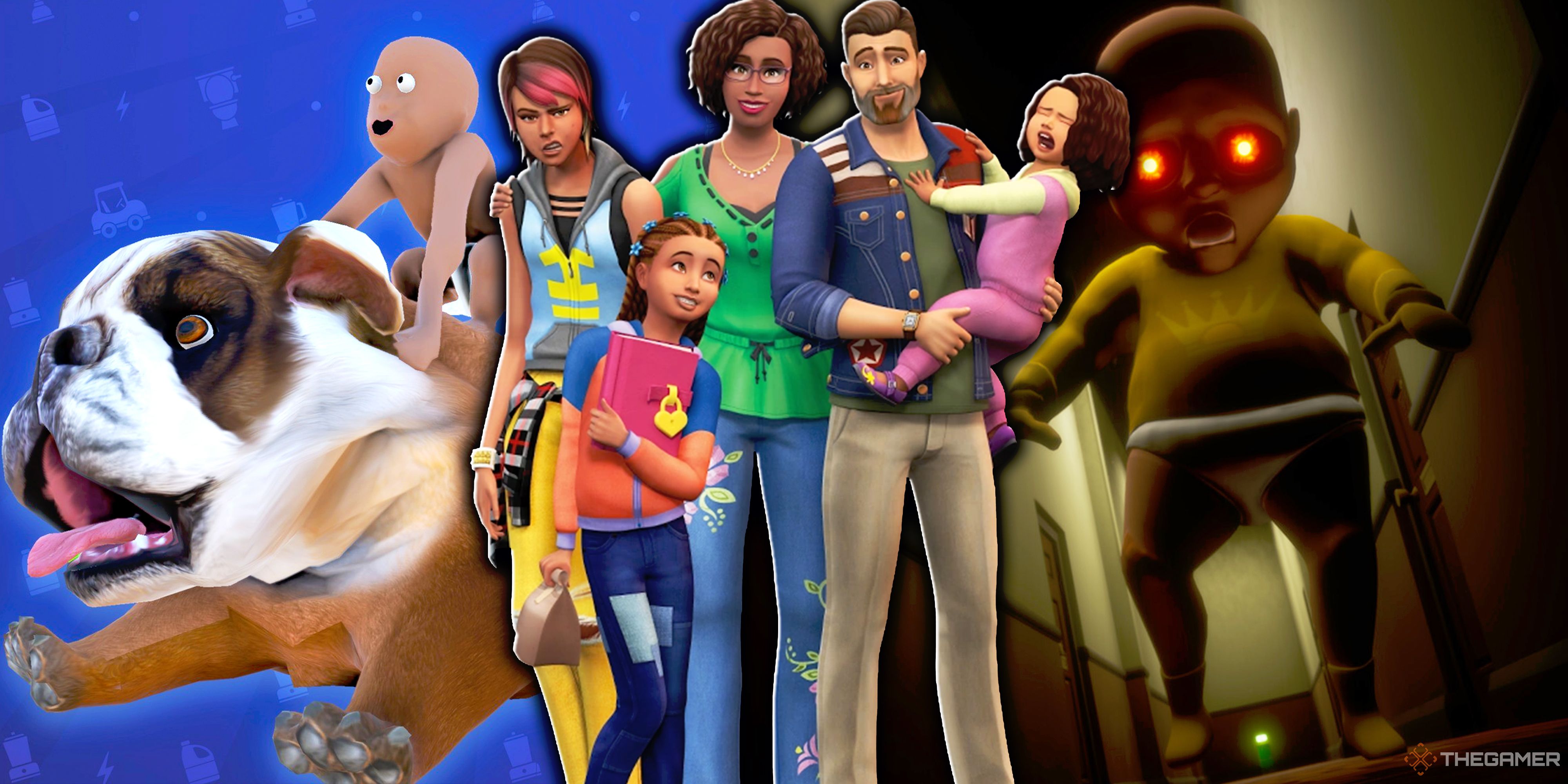 Who's Your Daddy, The Sims 4 and The Baby In Yellow. 