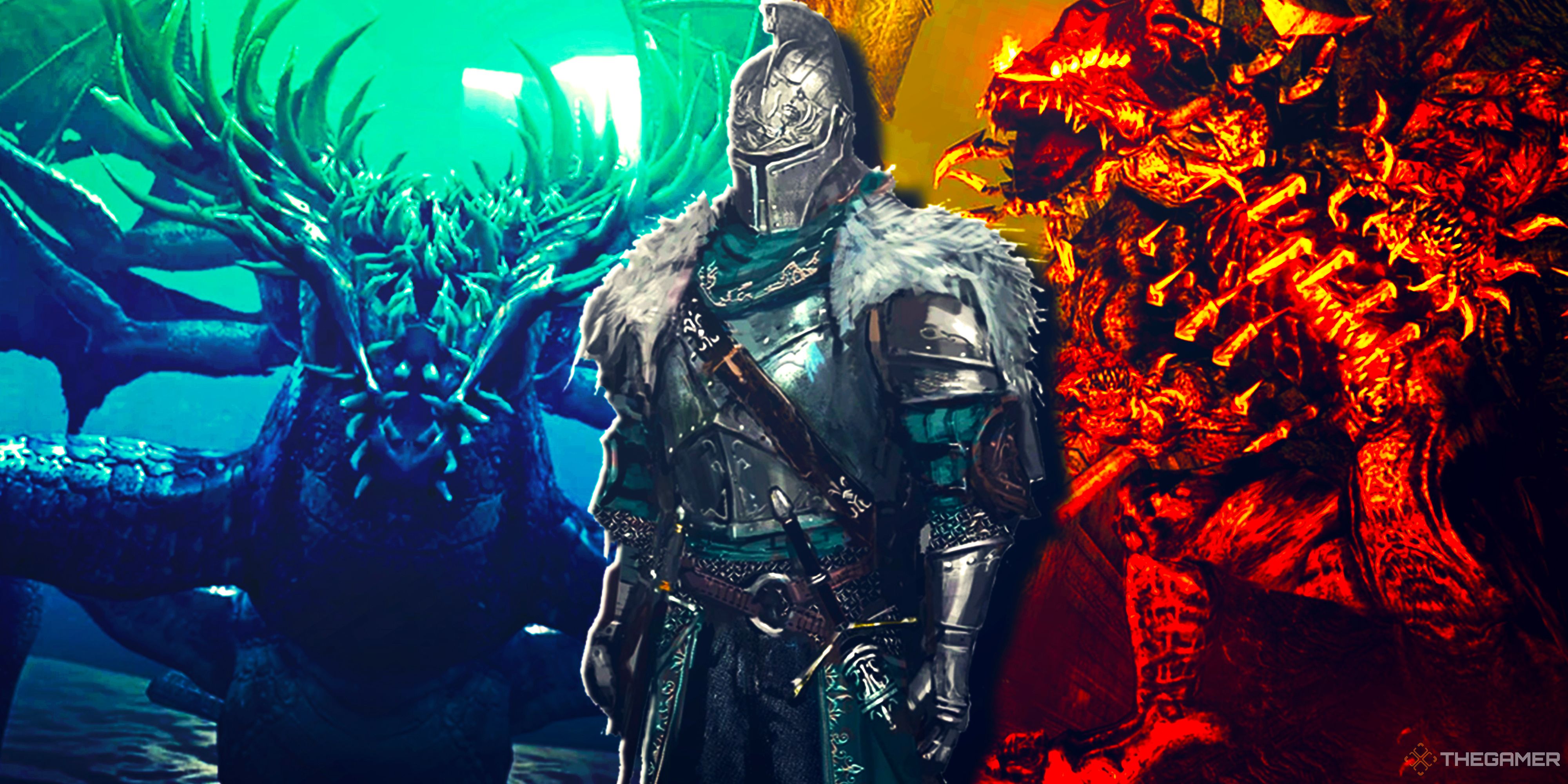 Gaping Dragon, Dark Souls 2 and Centipede Demon.