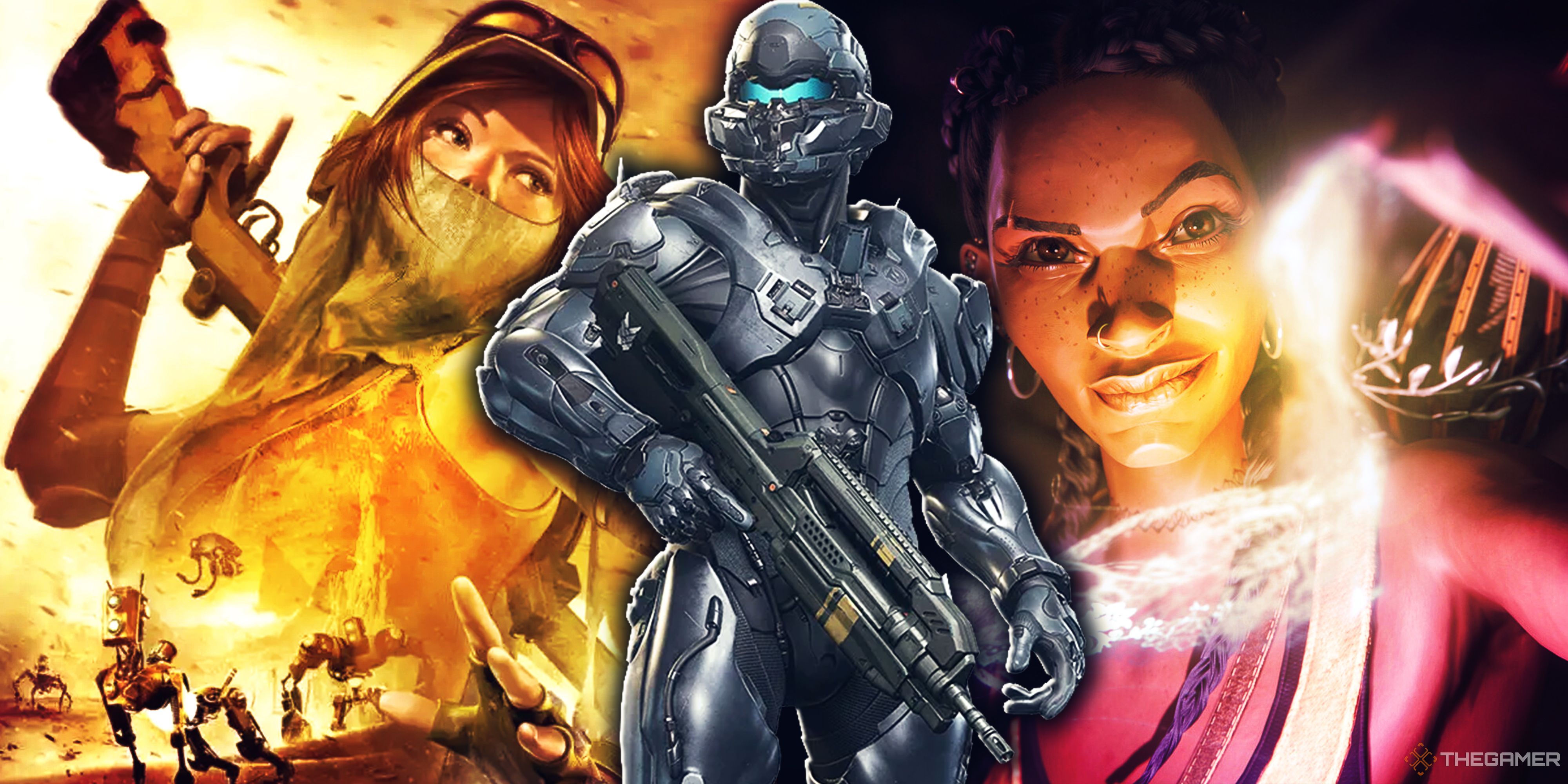 ReCore Definitive Edition, Halo 5: Guardians and South Of Midnight.