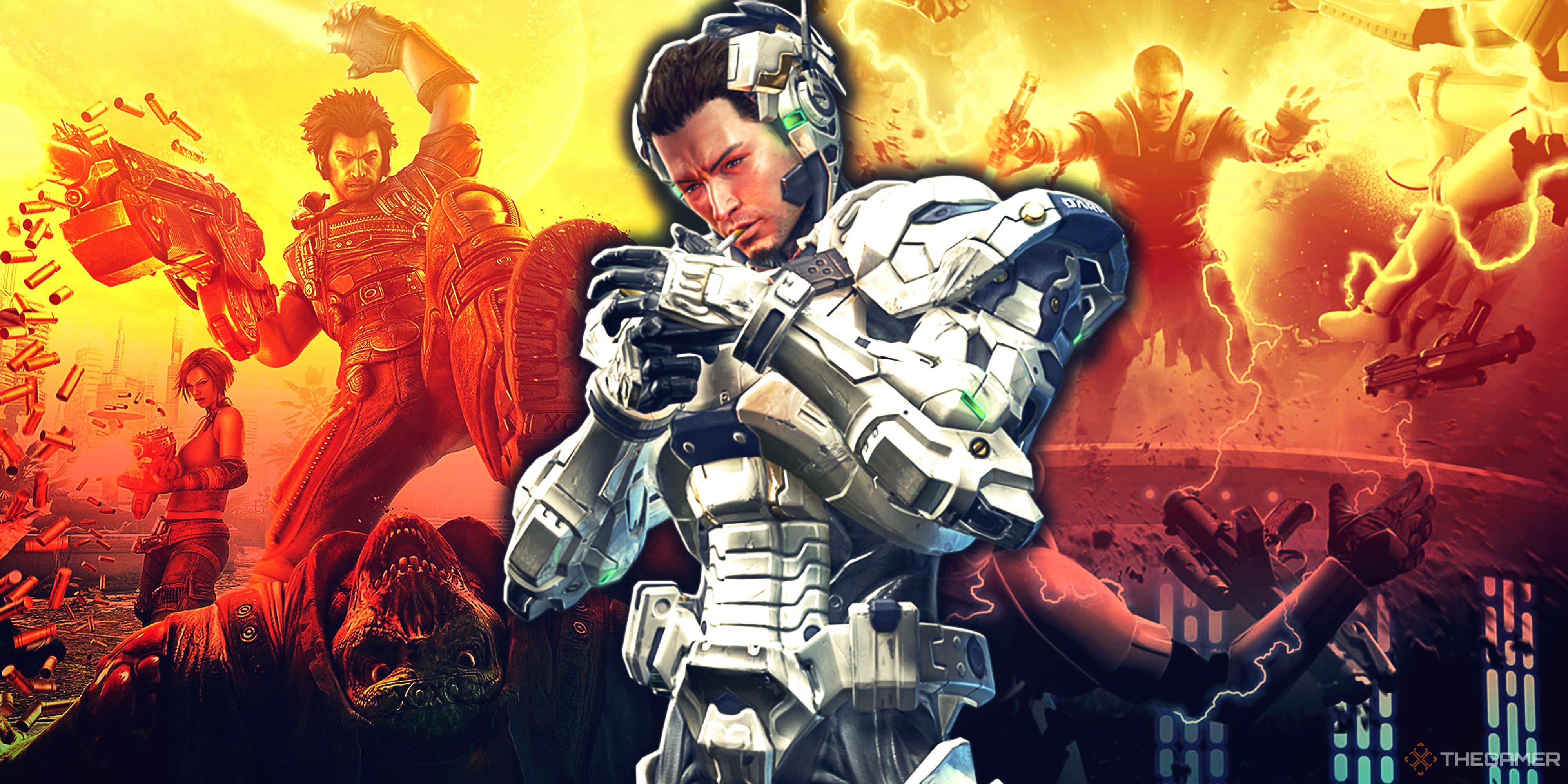 Bulletstorm, Vanquish and Star Wars: The Force Unleashed.
