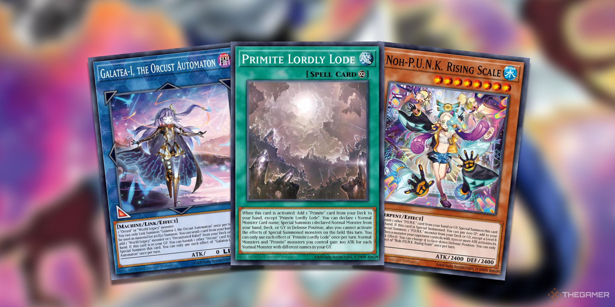 A collage of Yu-Gi-Oh! TCG Battles of Legend Monster Mayhem card art.