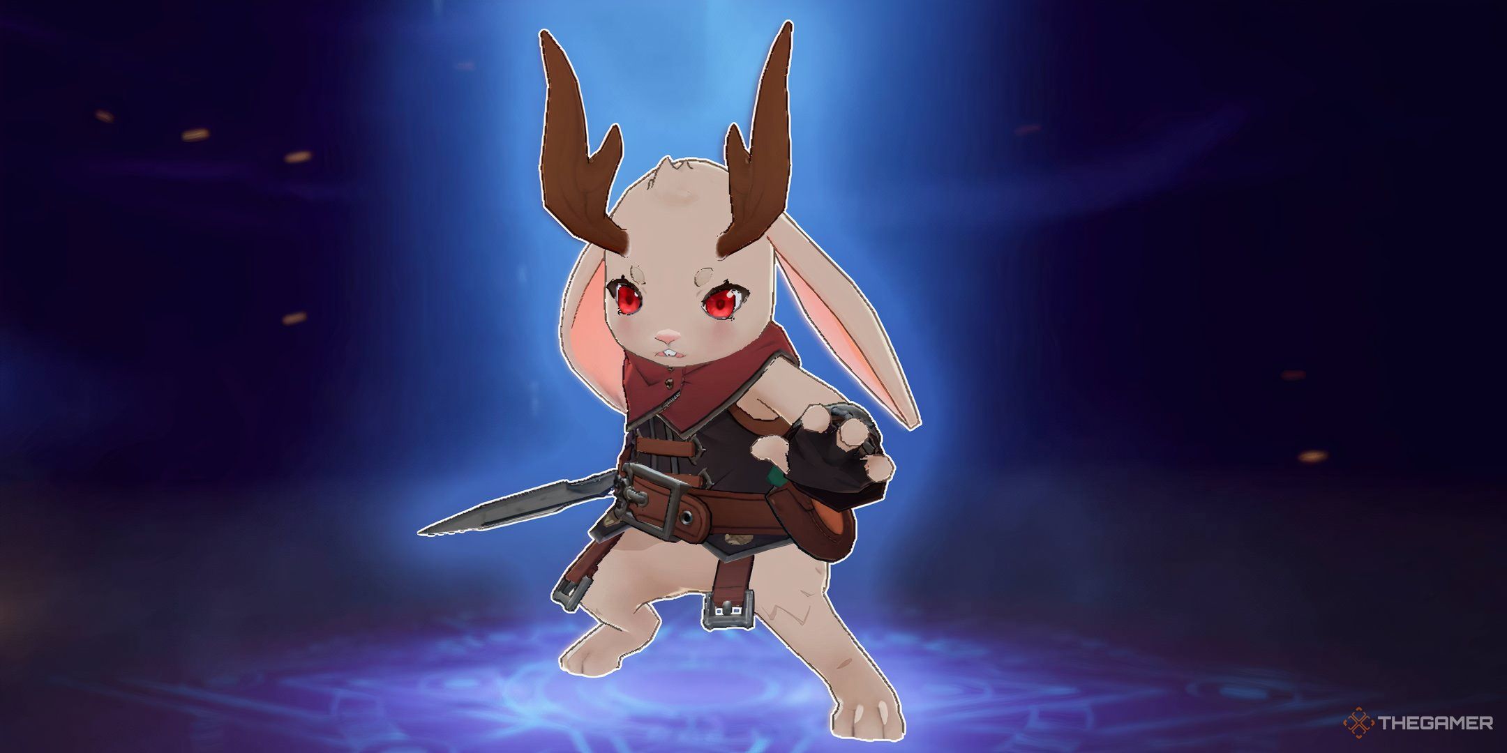 A Jackalope Centered From Crystal Of Atlan.