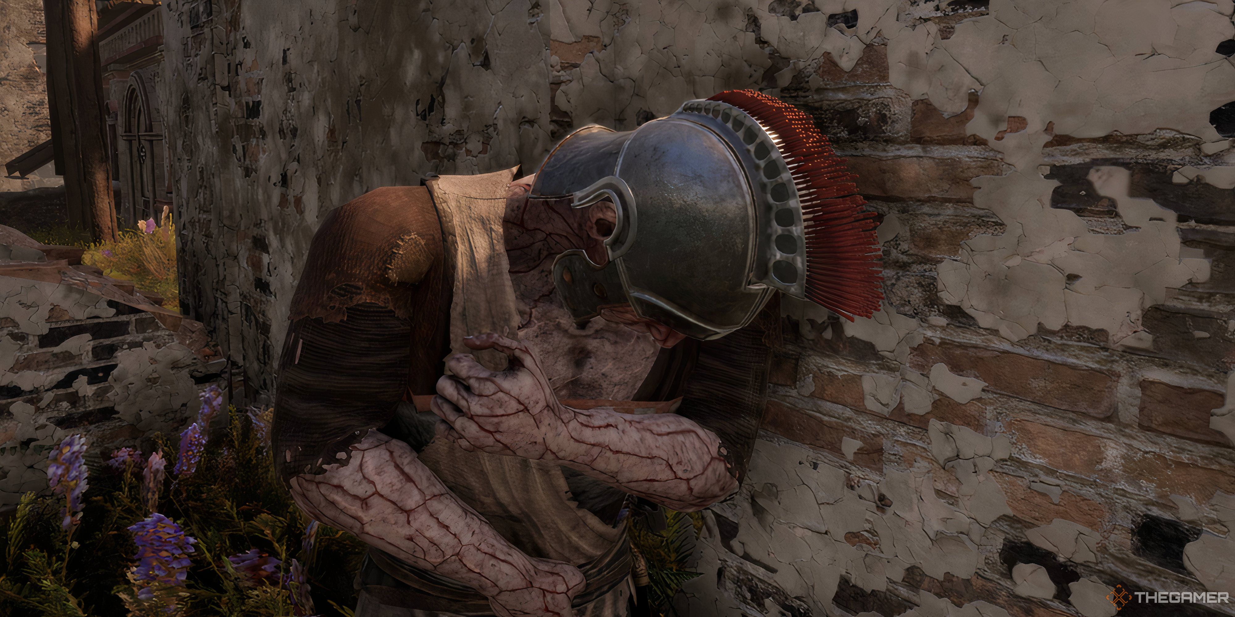 A picture of Gert who is infected with the Red Death - Tainted Grail The Fall Of Avalon