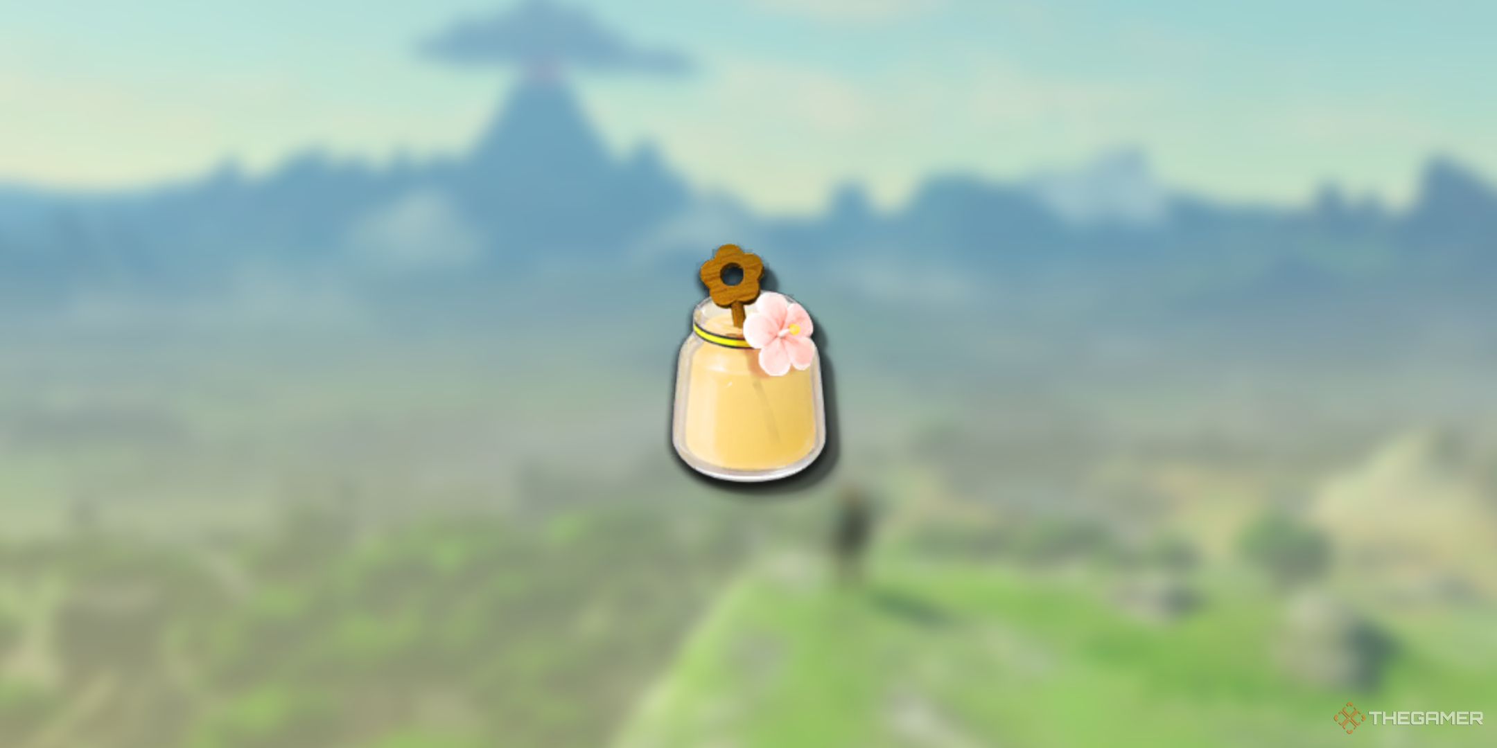 A PNG of a smoothie from Echoes of Wisdom.