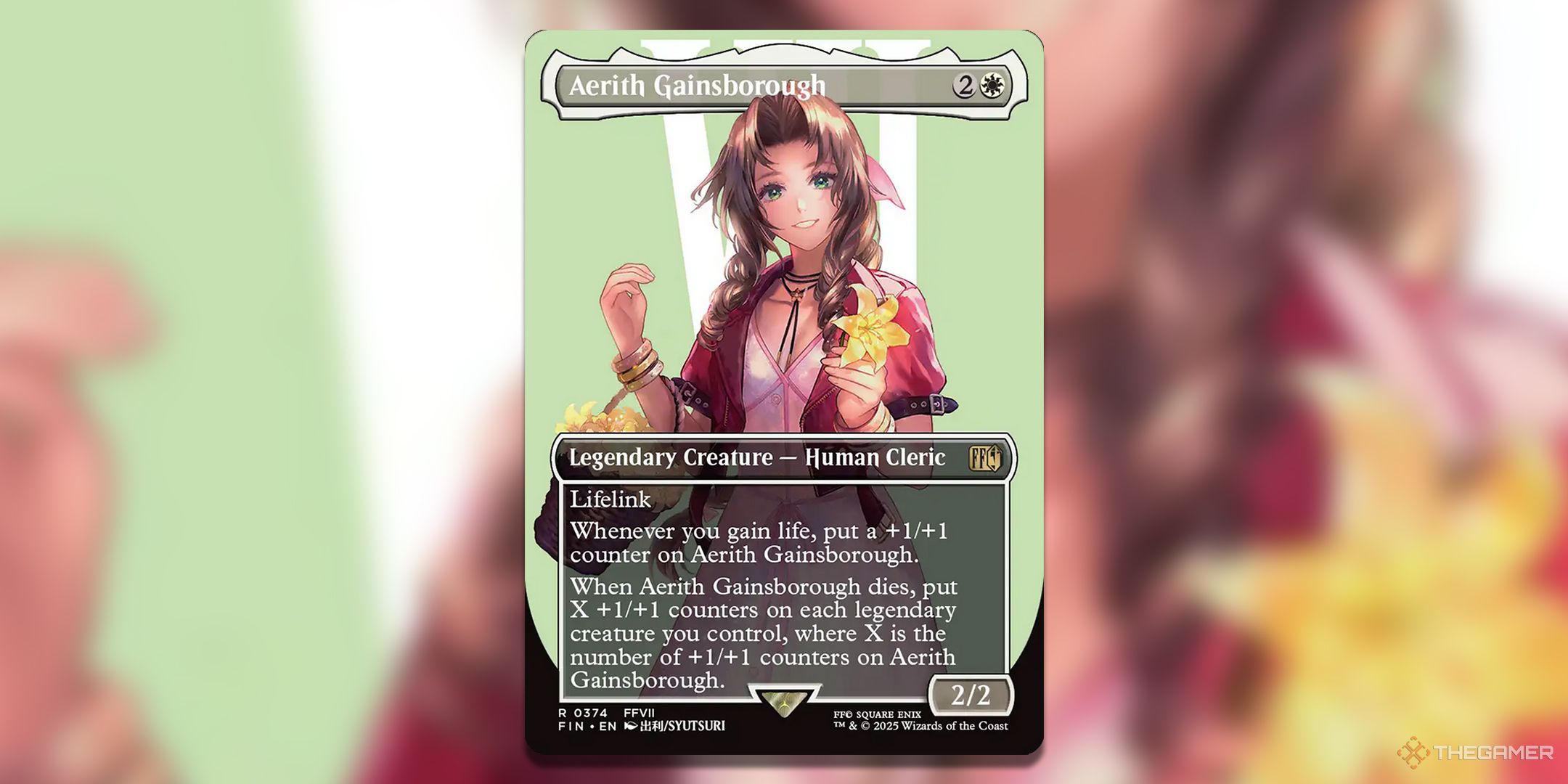 Aerith Gainsborough numbered