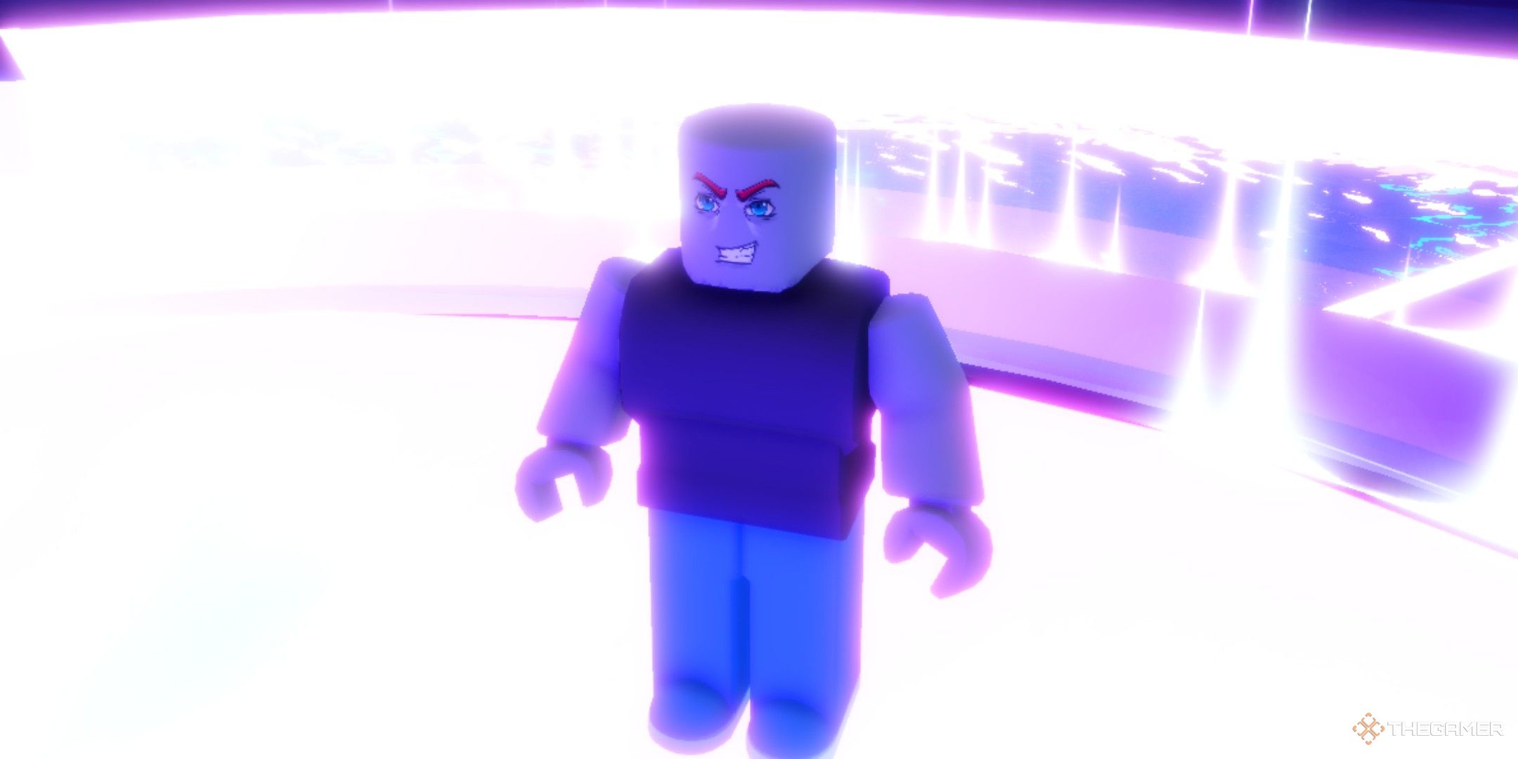 a player in Anime Infinity on Roblox