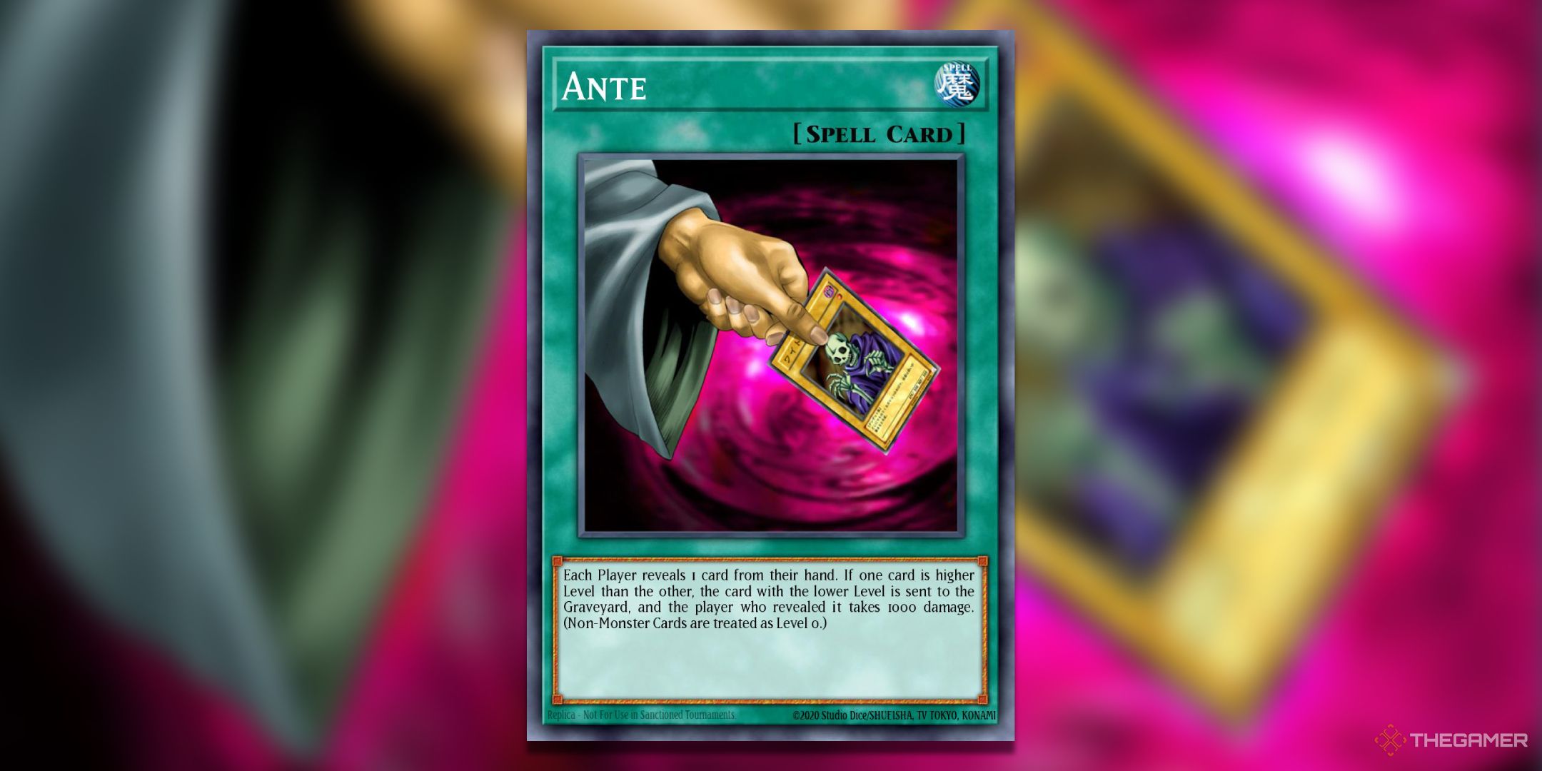 Ante Yu-Gi-Oh! TCG card art.