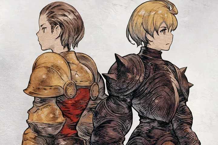 Art of Ramza and Delita for Final Fantasy Tactics Ivalice Chronicles.