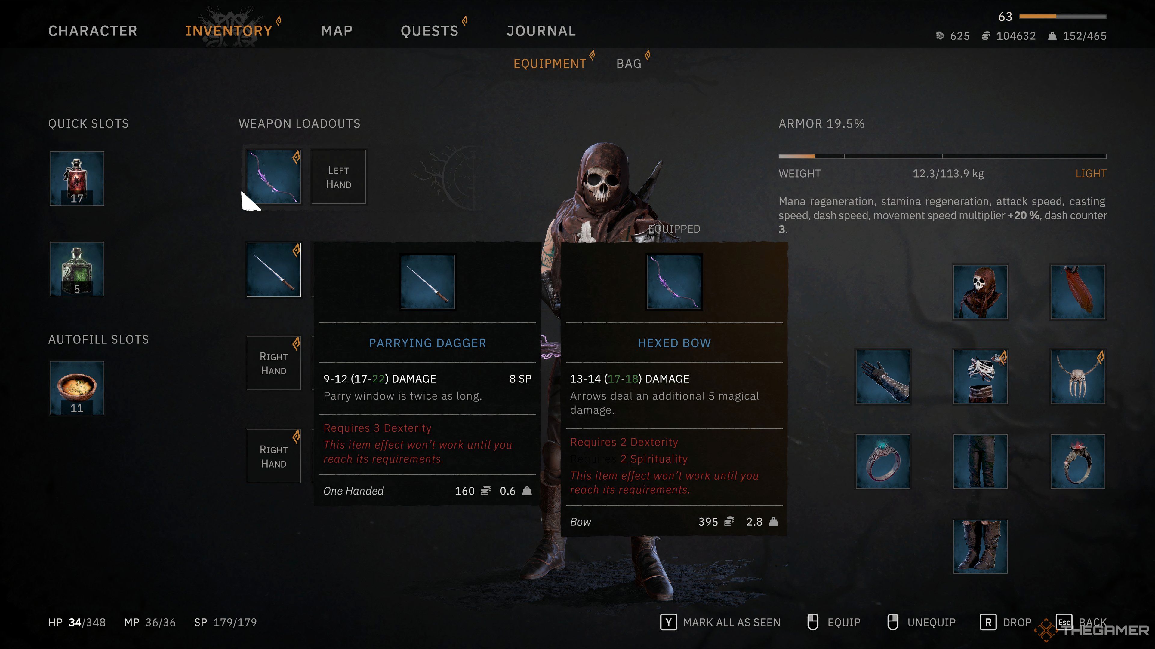 Bow in Tainted Grail Fall of Avalon.