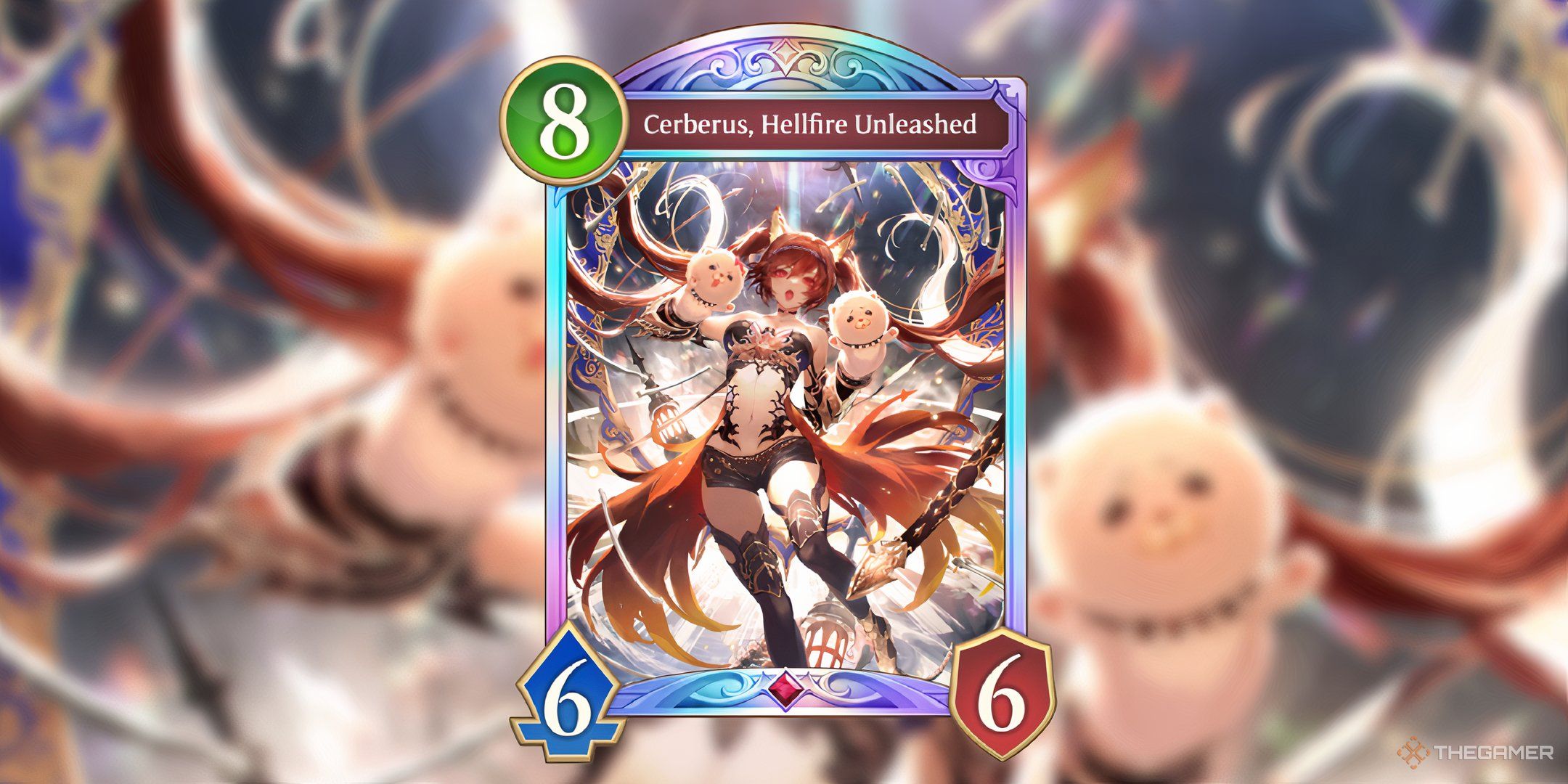 Cerberus, Hellfire Unleashed from Shadowverse_ Worlds Beyond.