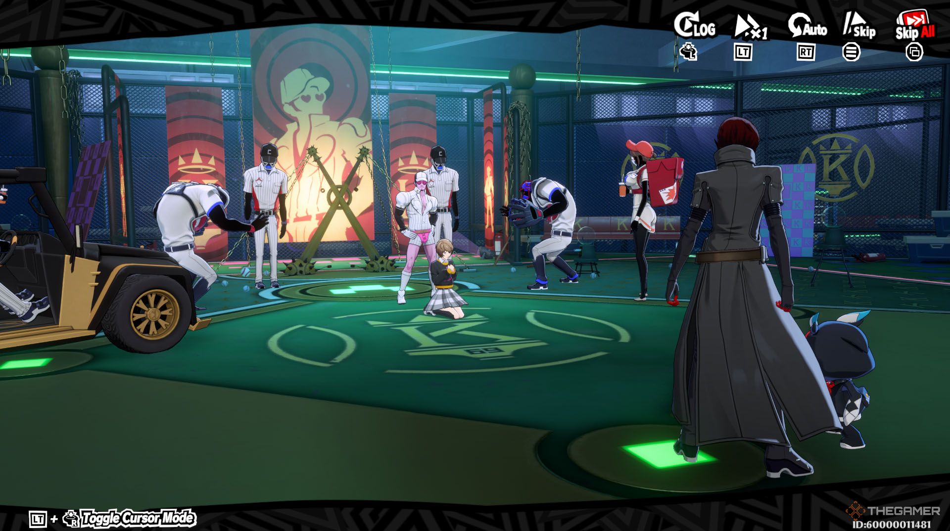 Closer being held captive in the palace in Persona 5 The Phantom X.