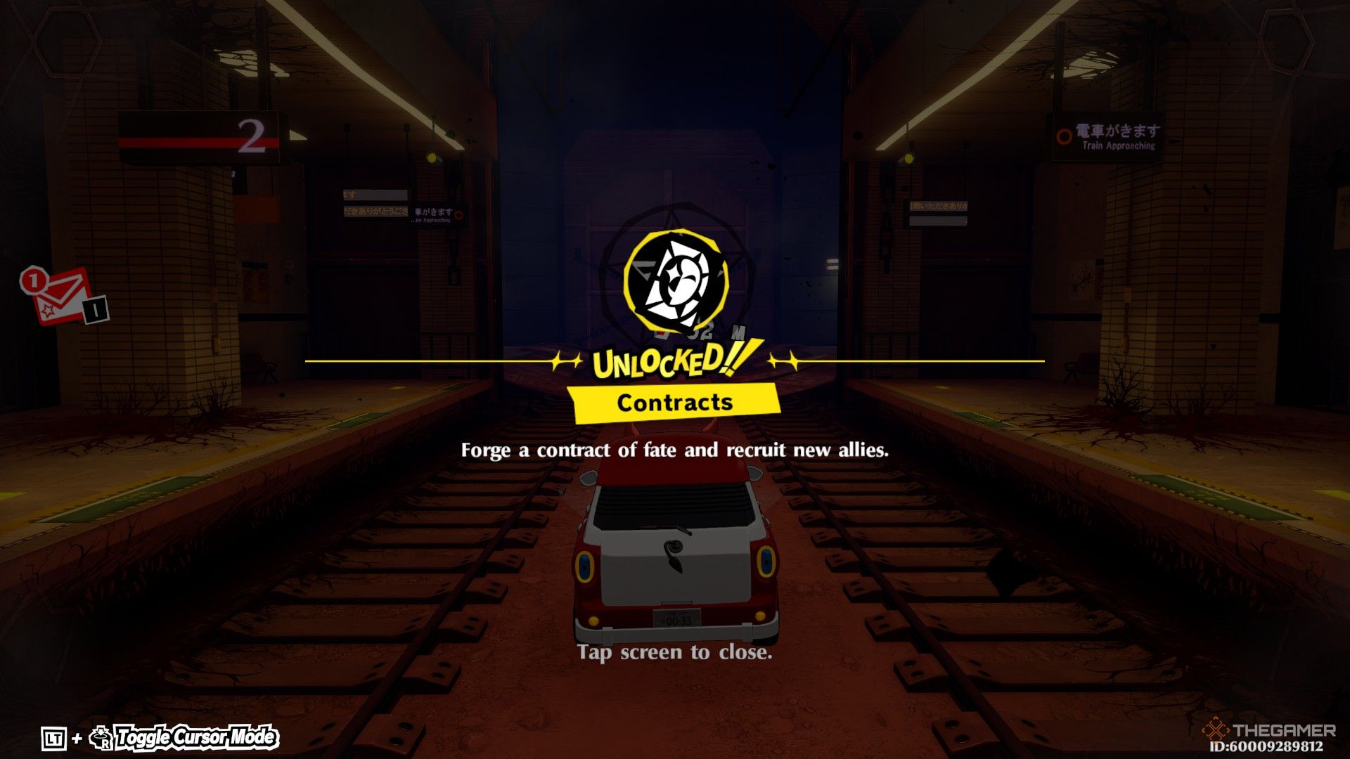 Contracts being unlocked in Persona 5 The Phantom X.