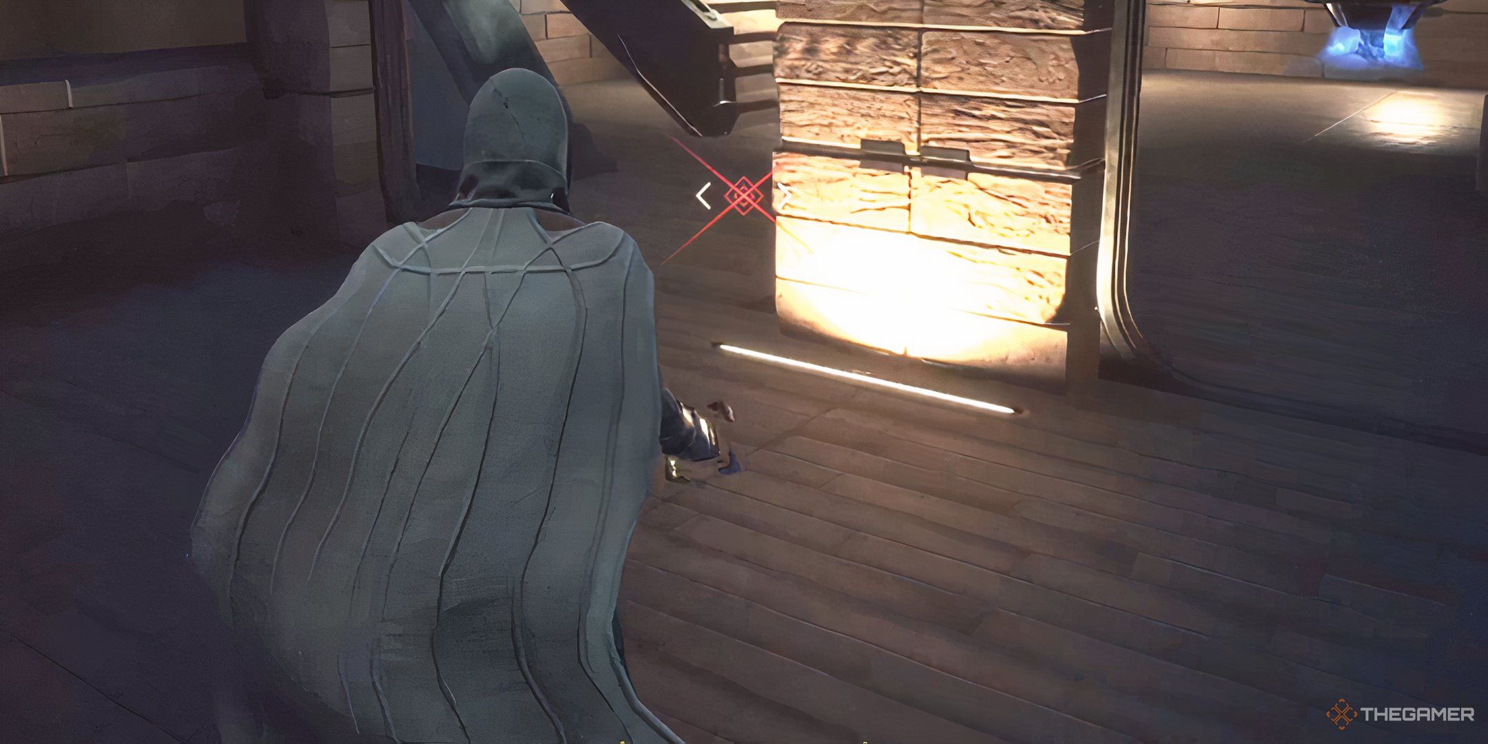 A player in their sub-fief in Dune: Awakening.