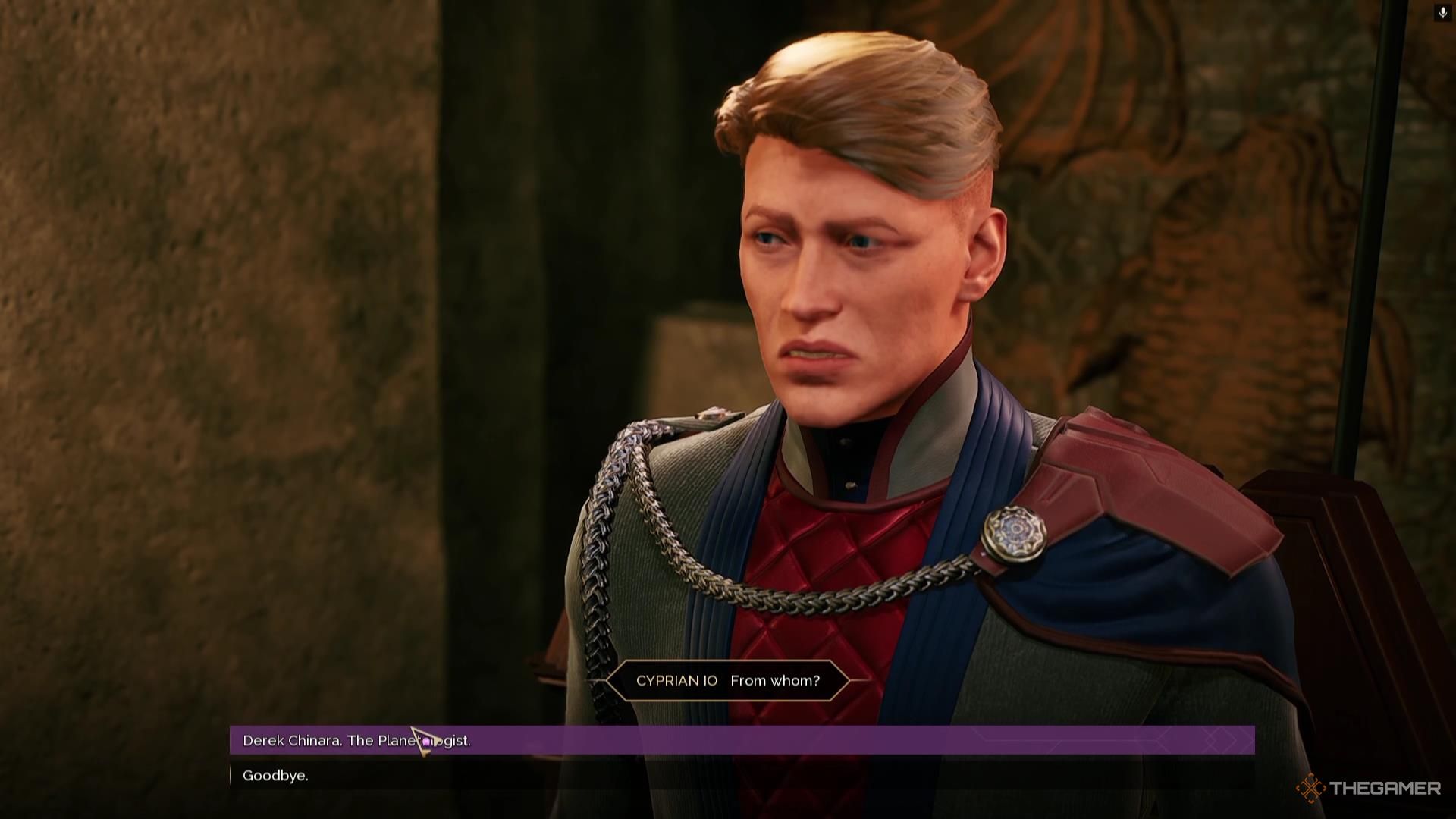 Cyprian in Arakeen in Dune Awakening.