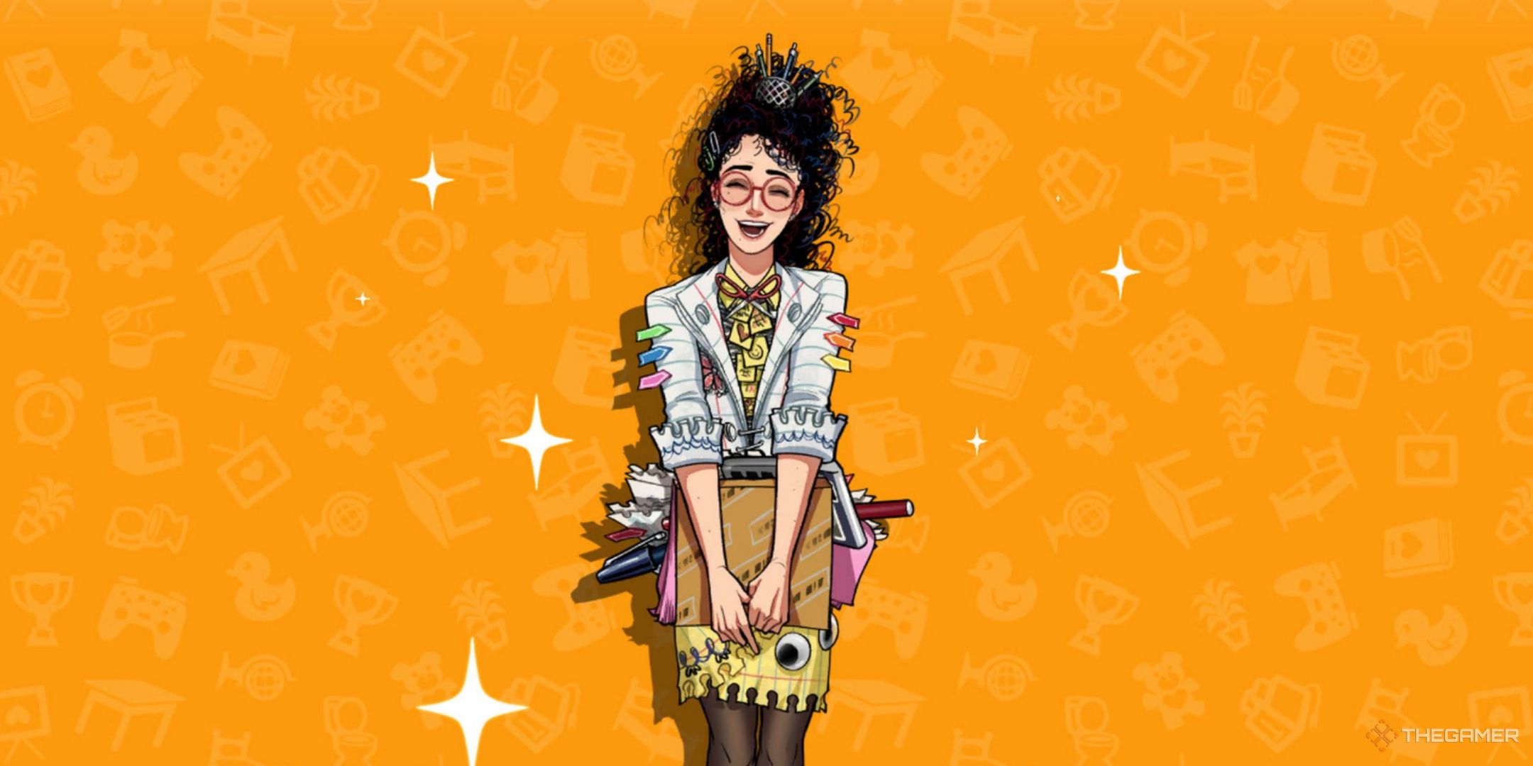 The presentation screen of Penelope in Date Everything.