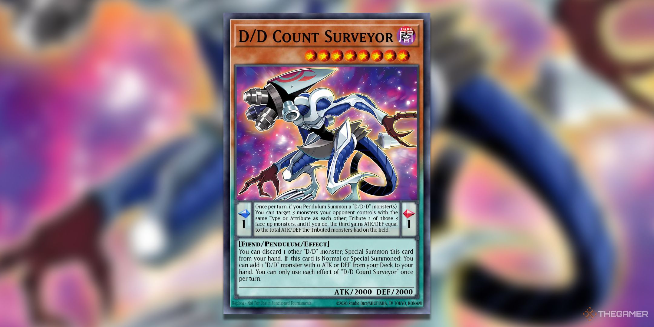 DD Count Surveyor Yu-Gi-Oh! TCG Battles of Legend Monster Mayhem card art.