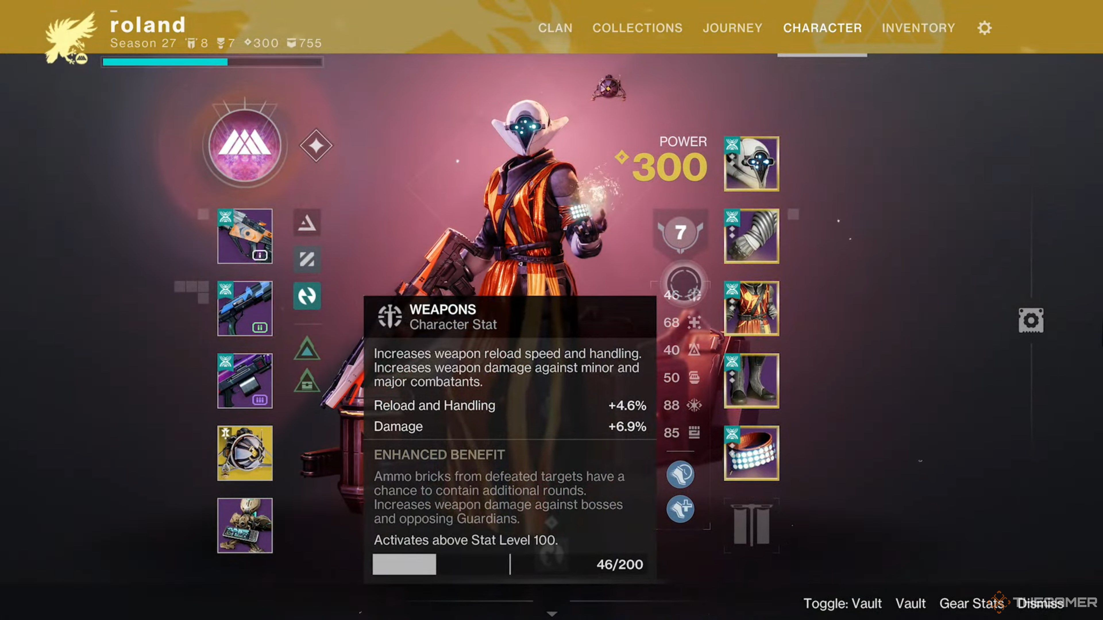 Destiny 2 Armor 3.0 Stat Weapons