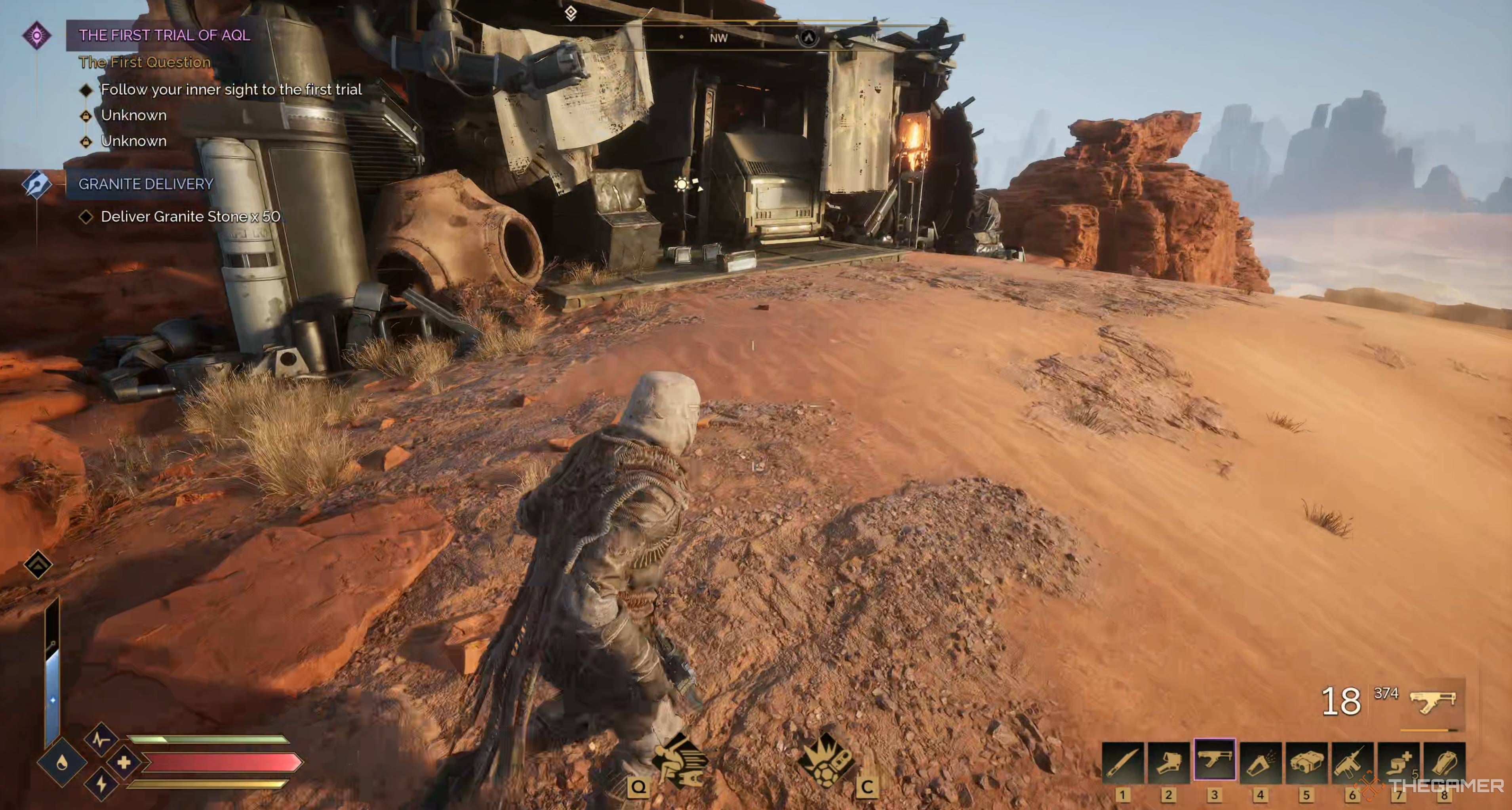 Dune Awakening bandit camp