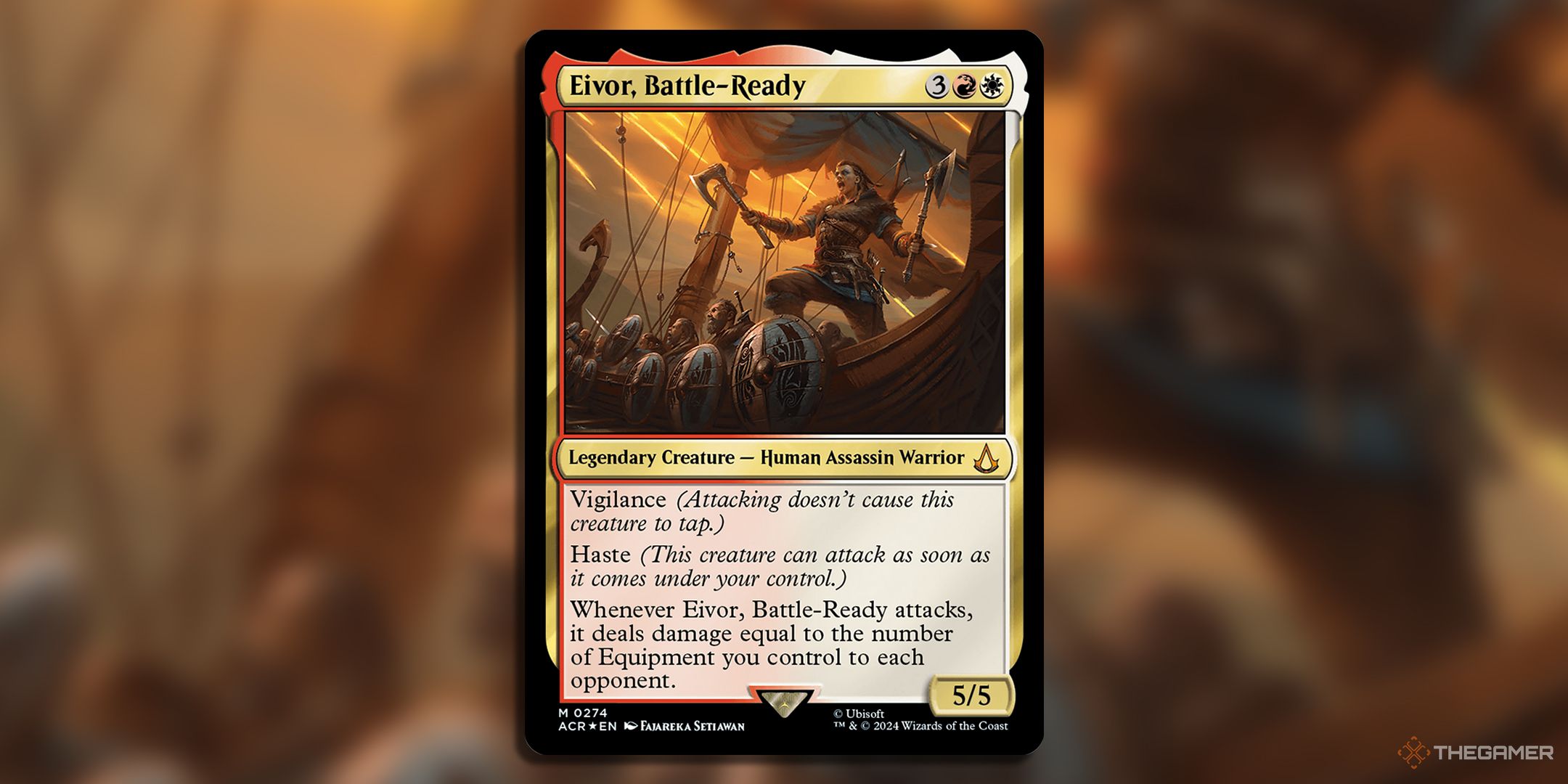 Eivor, Battle-Ready MTG Card