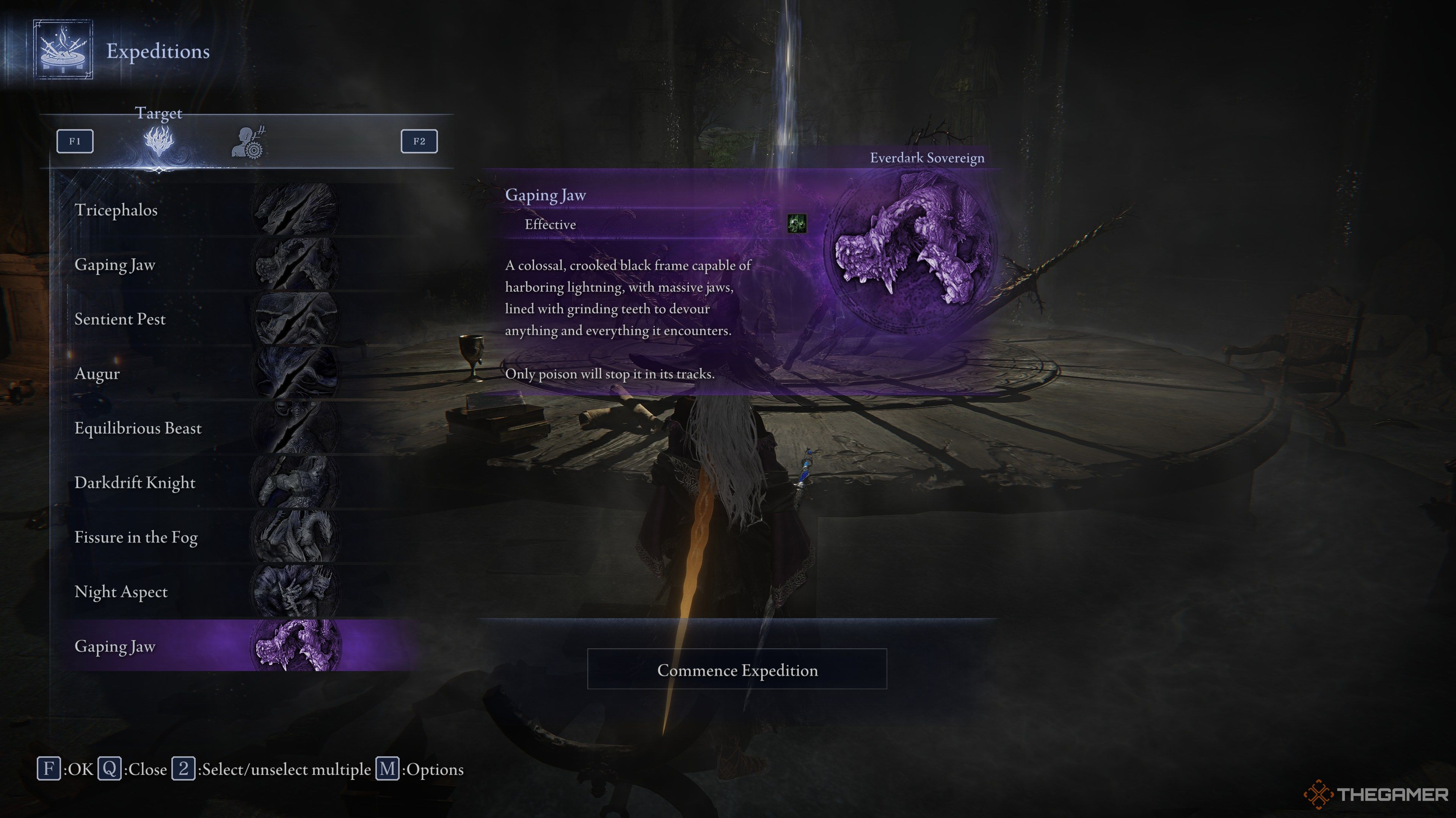 Elden Ring Nightreign Everdark Sovereign Modifier On Gaping Jaw