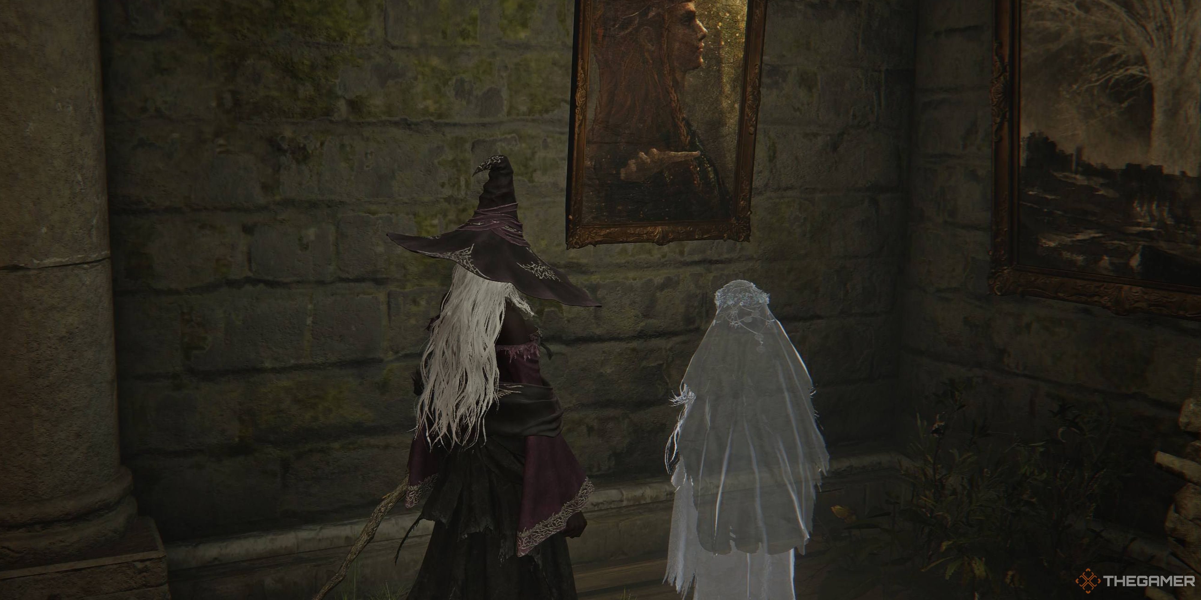 Elden Ring Nightreign Recluse Speaking With Night Idol Phantom