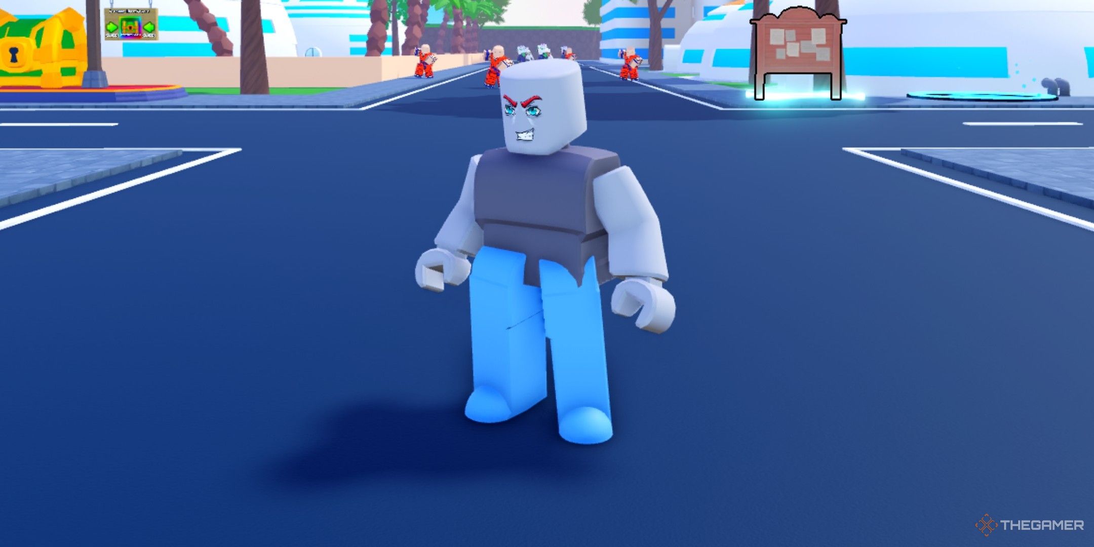 A player in Anime Eternal on Roblox