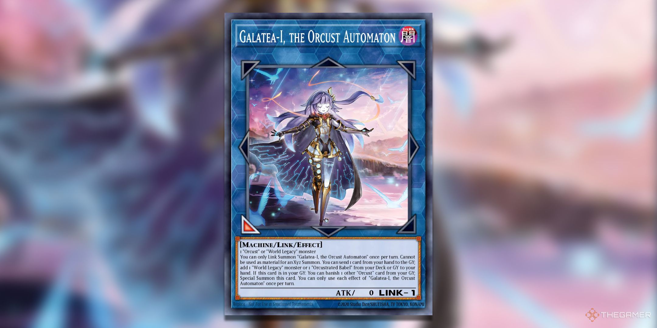 Galatea-I, The Orcust Automaton Yu-Gi-Oh! TCG Battles of Legend Monster Mayhem card art.