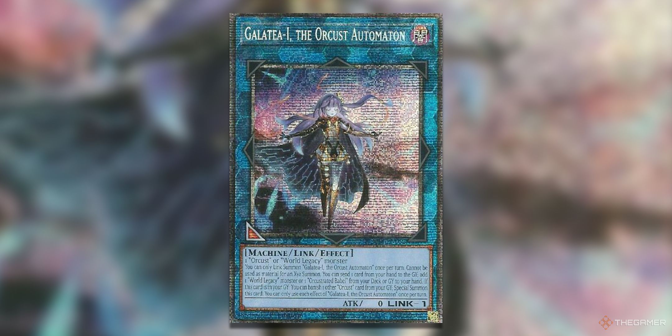 Galatea-I, the Orcust Automaton Yu-Gi-Oh! TCG Battles of Legend Monster Mayhem Starlight Rare card art.