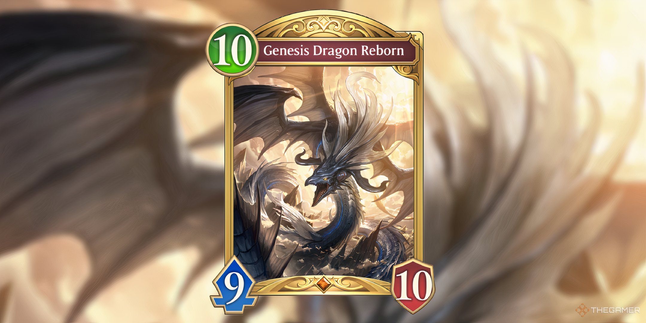 Genesis Dragon Reborn from Shadowverse_ Worlds Beyond.