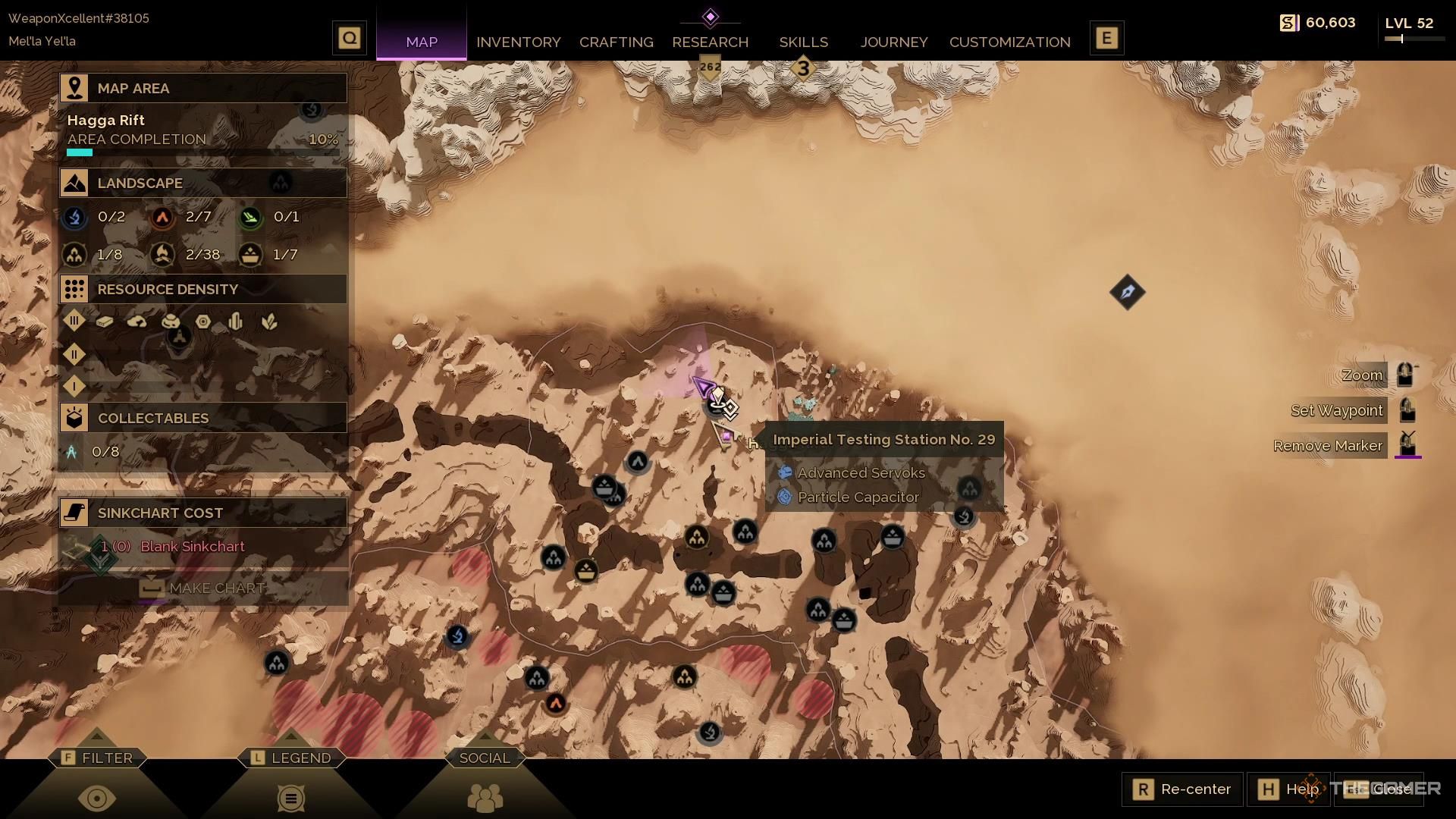Imperial Testing Station No. 29 on the map in Dune Awakening.