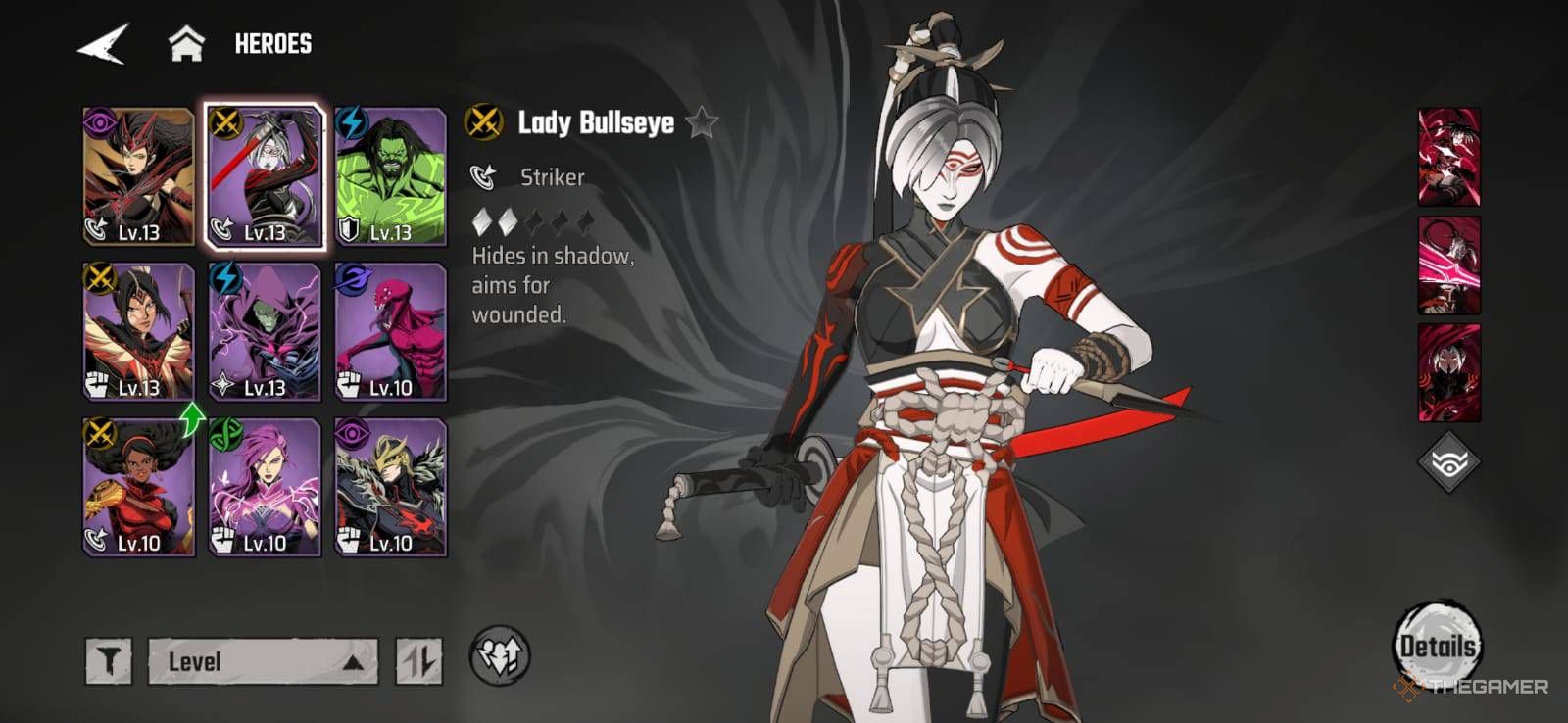 Lady Bullseye Marvel Mystic Mayhem.