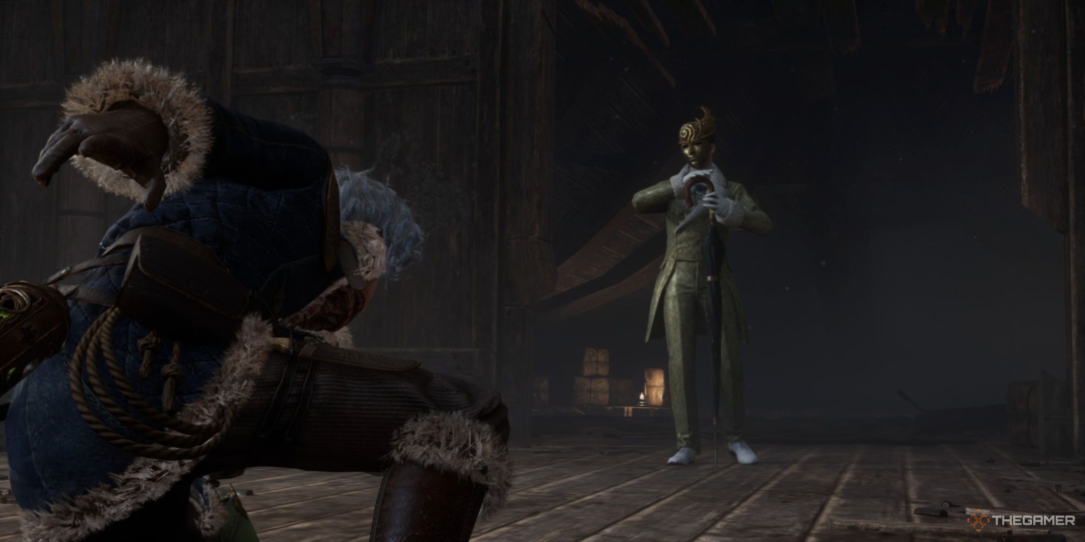 Lumacchio reveals himself to the player as a boss in Lies of P: Overture.