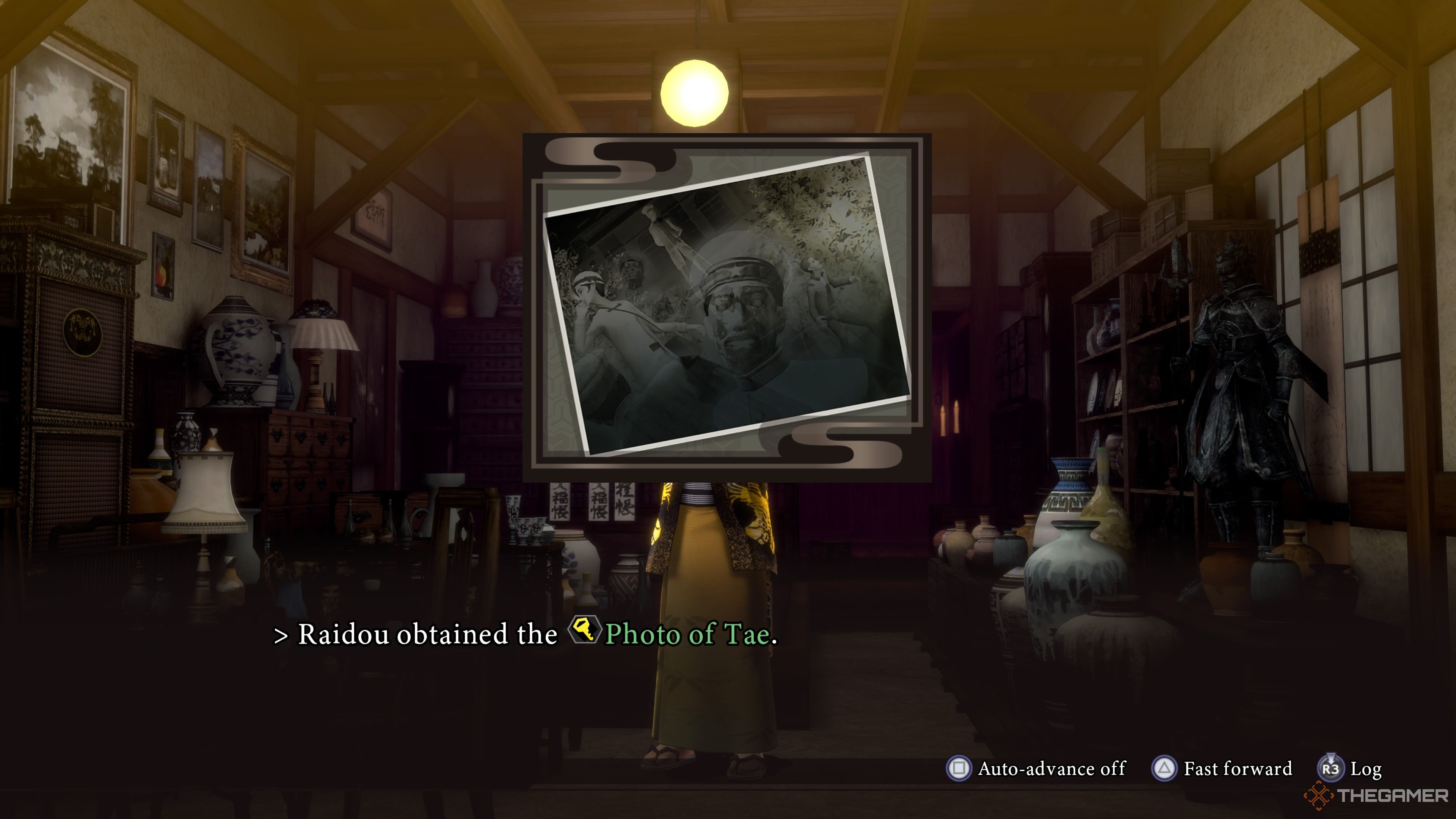 Raidou developing Tae's filmin Raidou Remastered The Mystery of the Soulless Army.