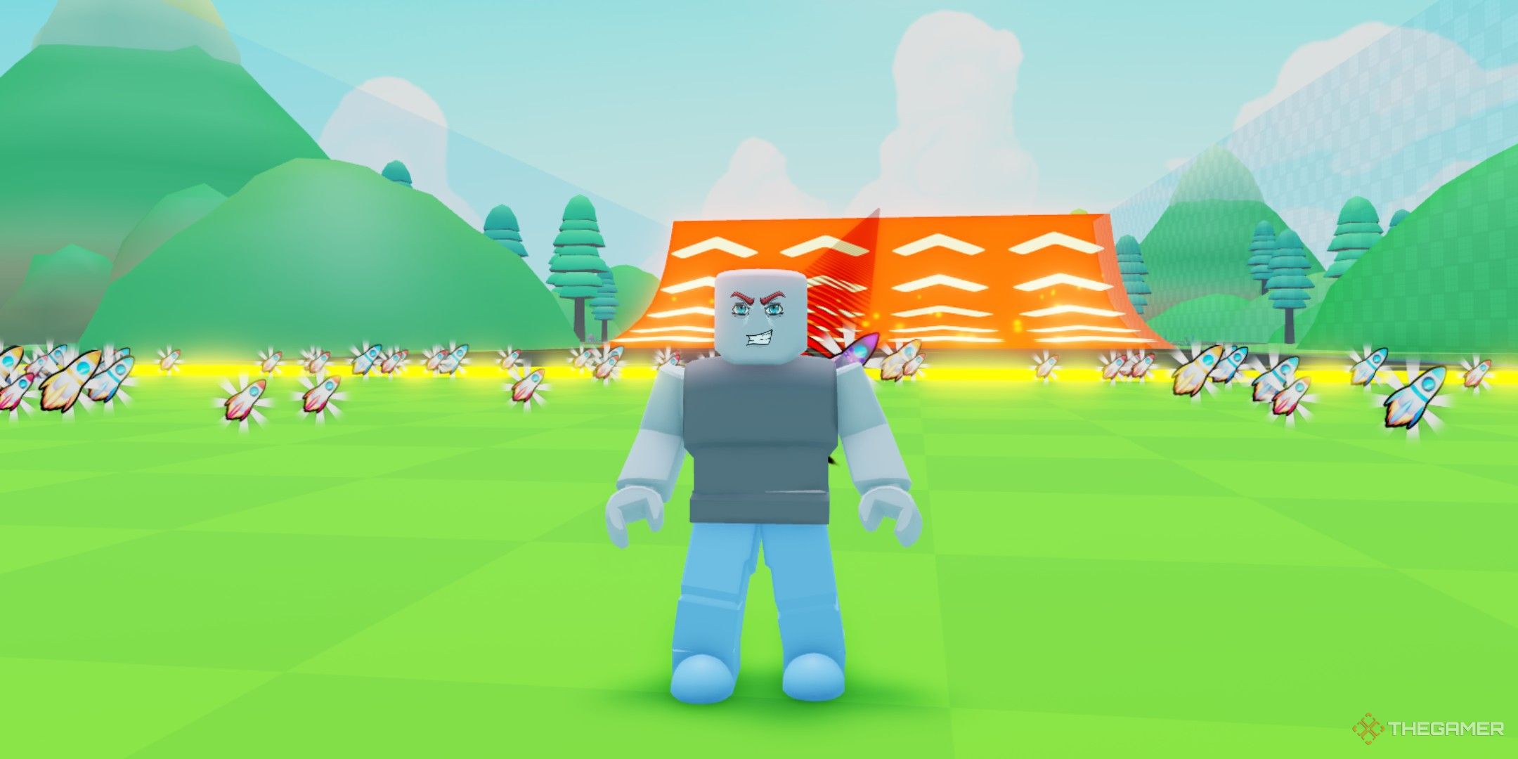 a player in Fly to SPACE on Roblox