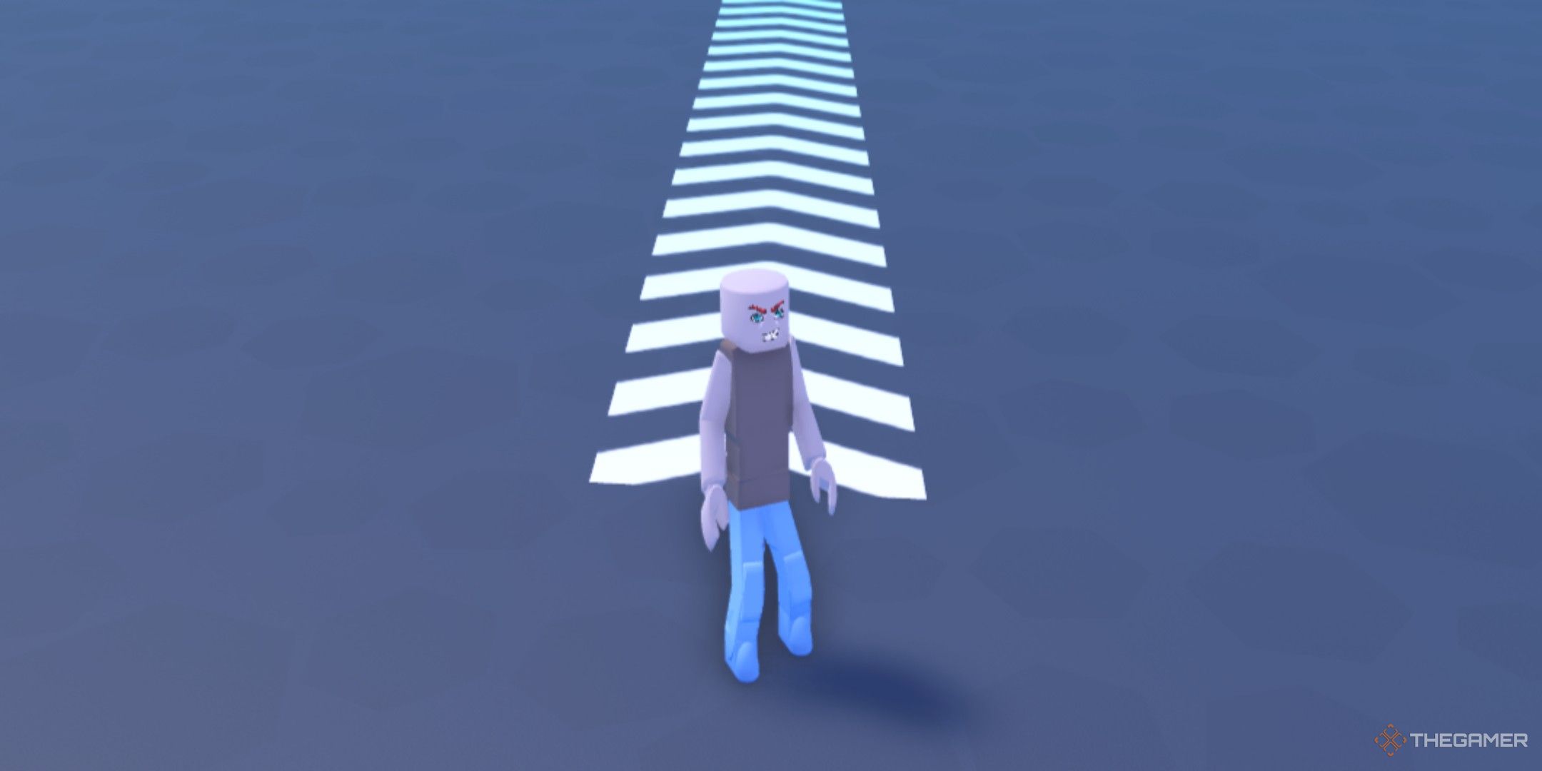 a player in Gym Training on Roblox
