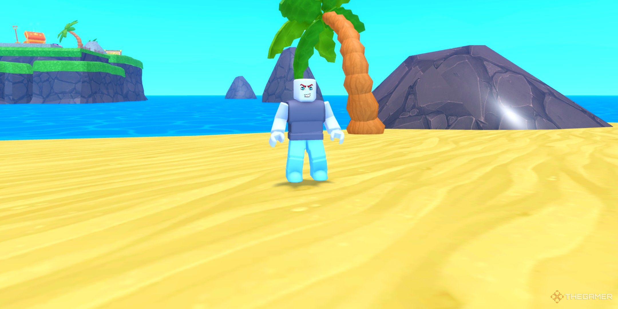 a player in FIGHT DA GORILLA on Roblox