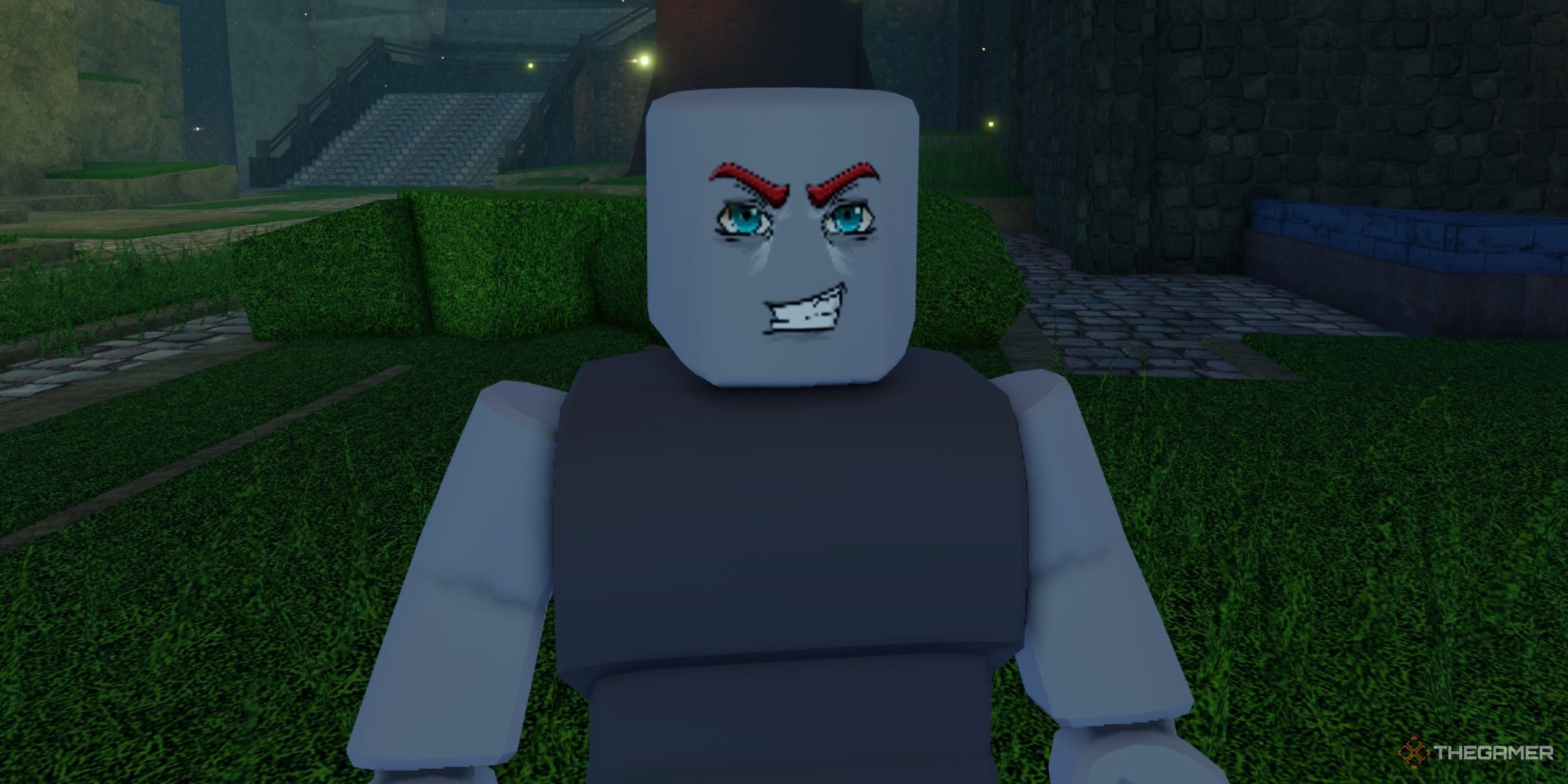 A player in Dead Tales on Roblox
