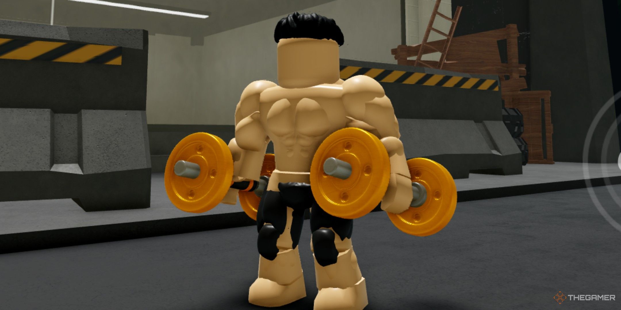 a player in Dead Camp on Roblox