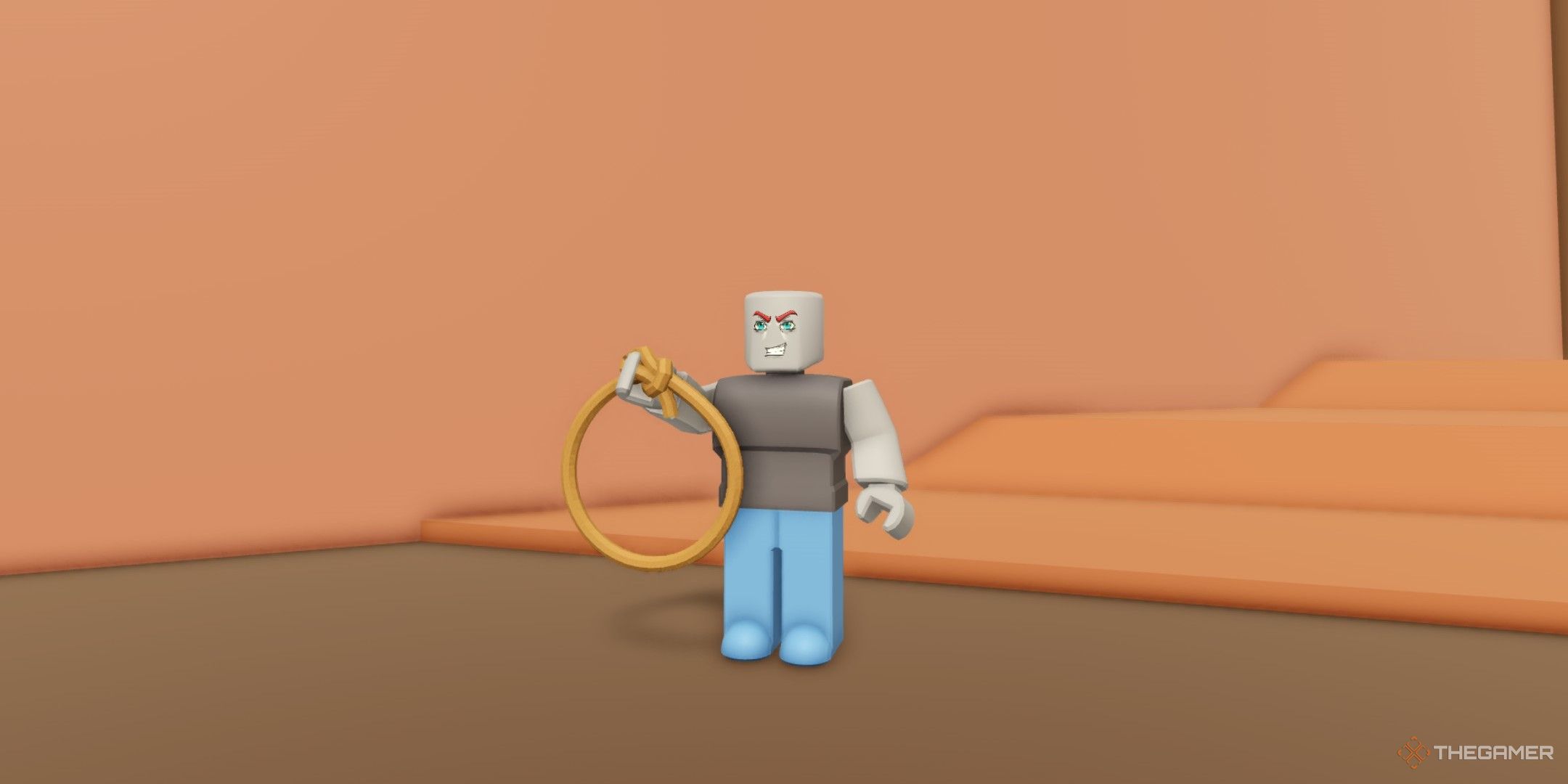 a player in Rope Battles on Roblox