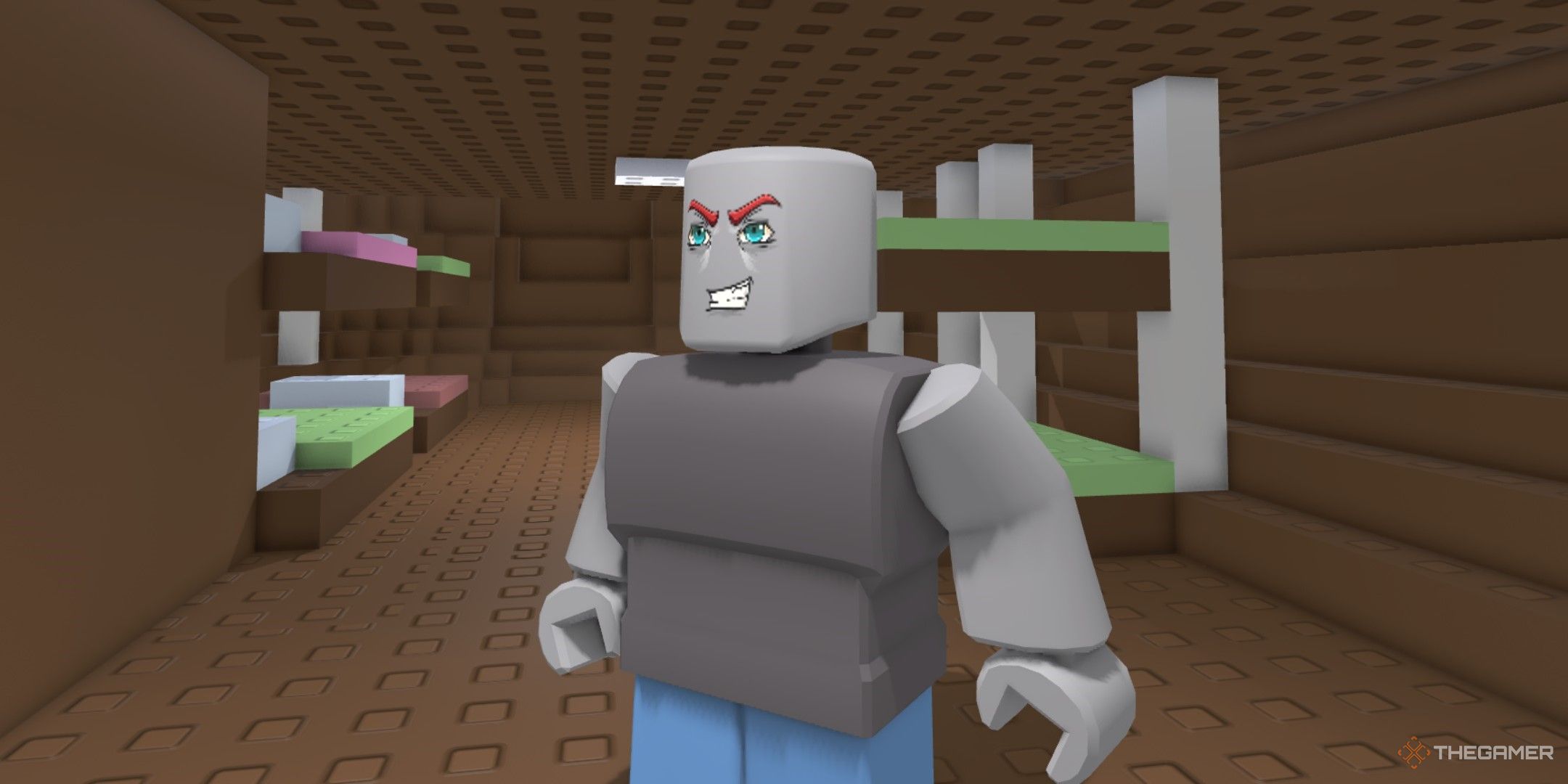 a player in something evil will happen on Roblox