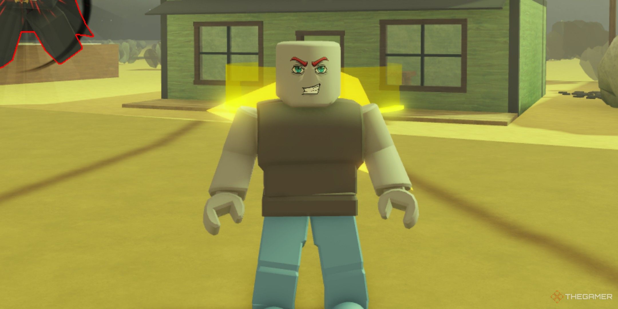 a player in Dead Defense on Roblox