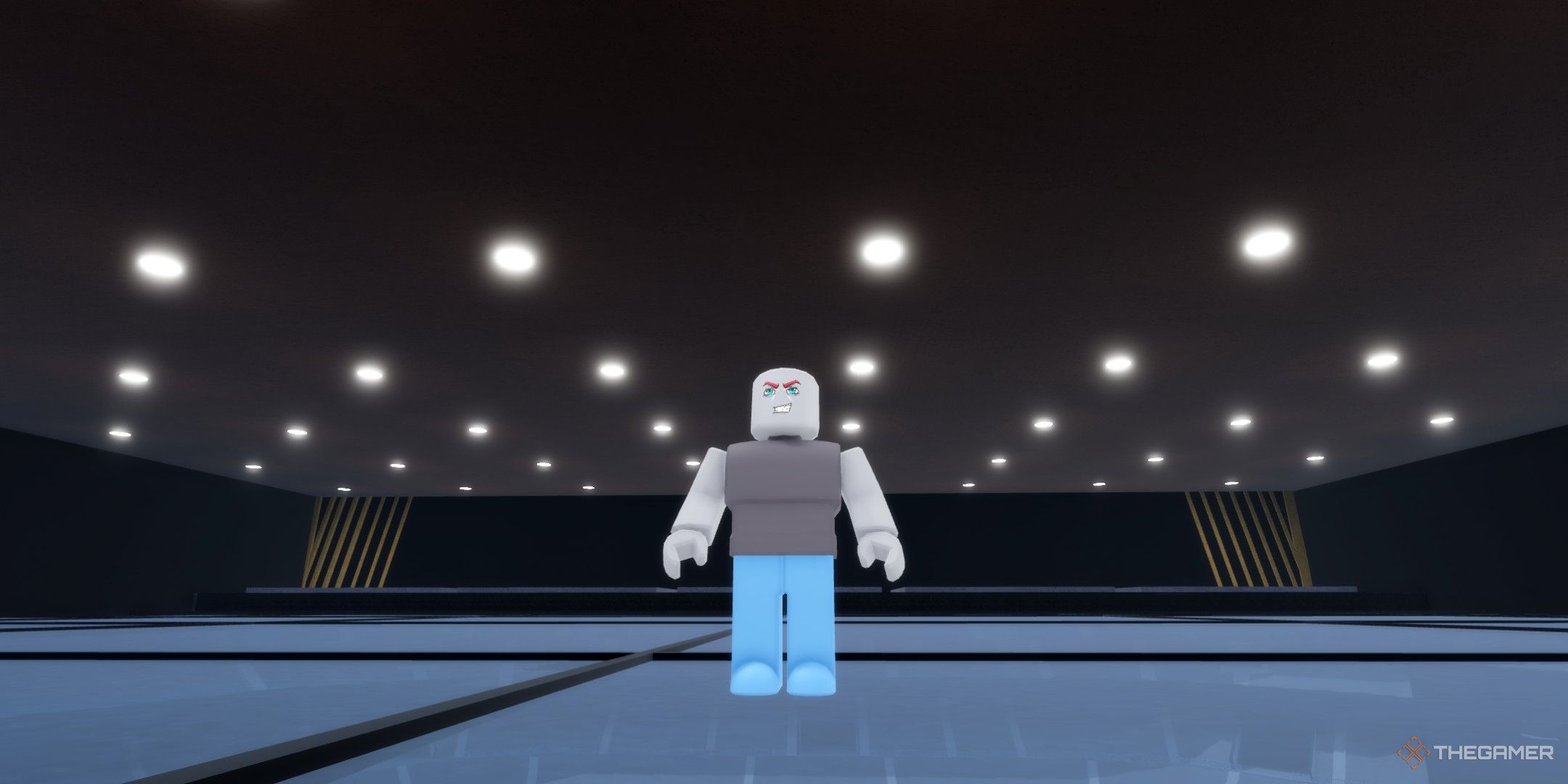 a player in Freestyle Football on Roblox