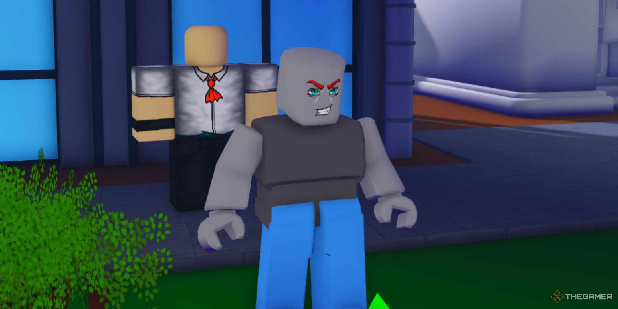 a player in Anime Shadow 2 on Roblox