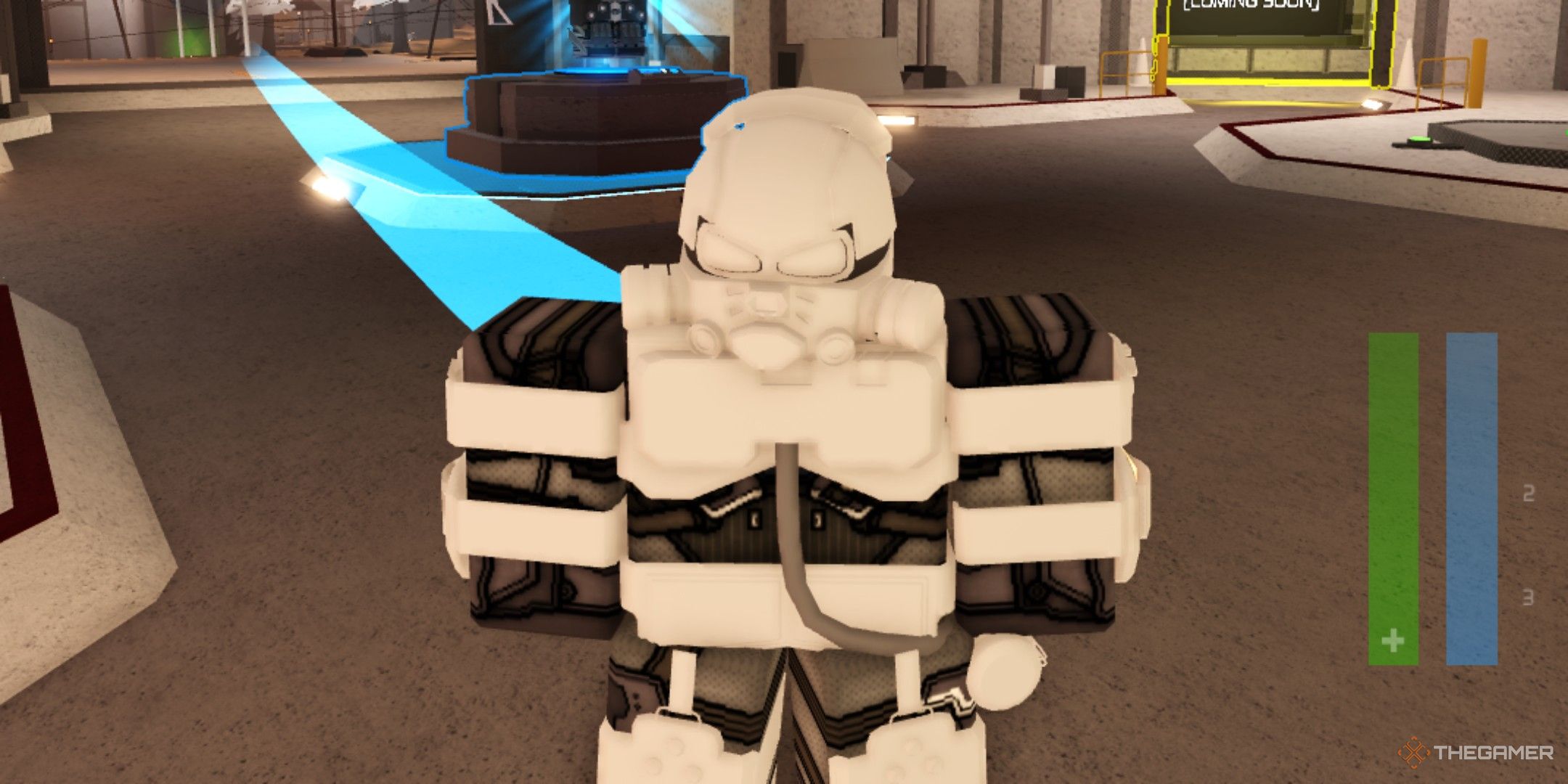 a player in Battle Divers on Roblox