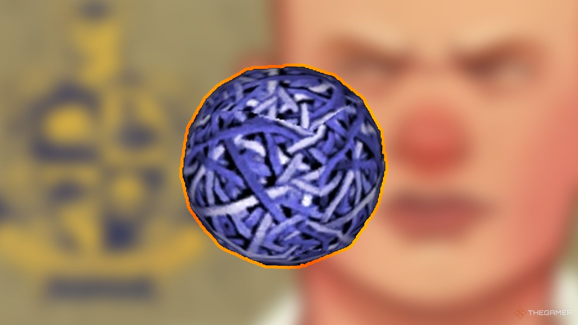 Rubber band ball from Bully.
