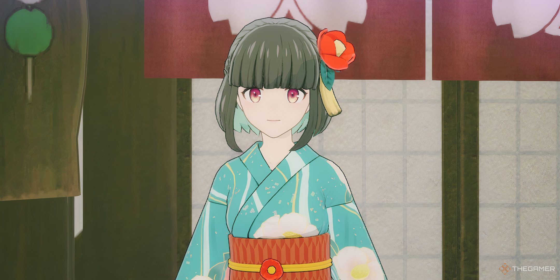 Rune Factory Guardians Of Azuma Iroha closeup.