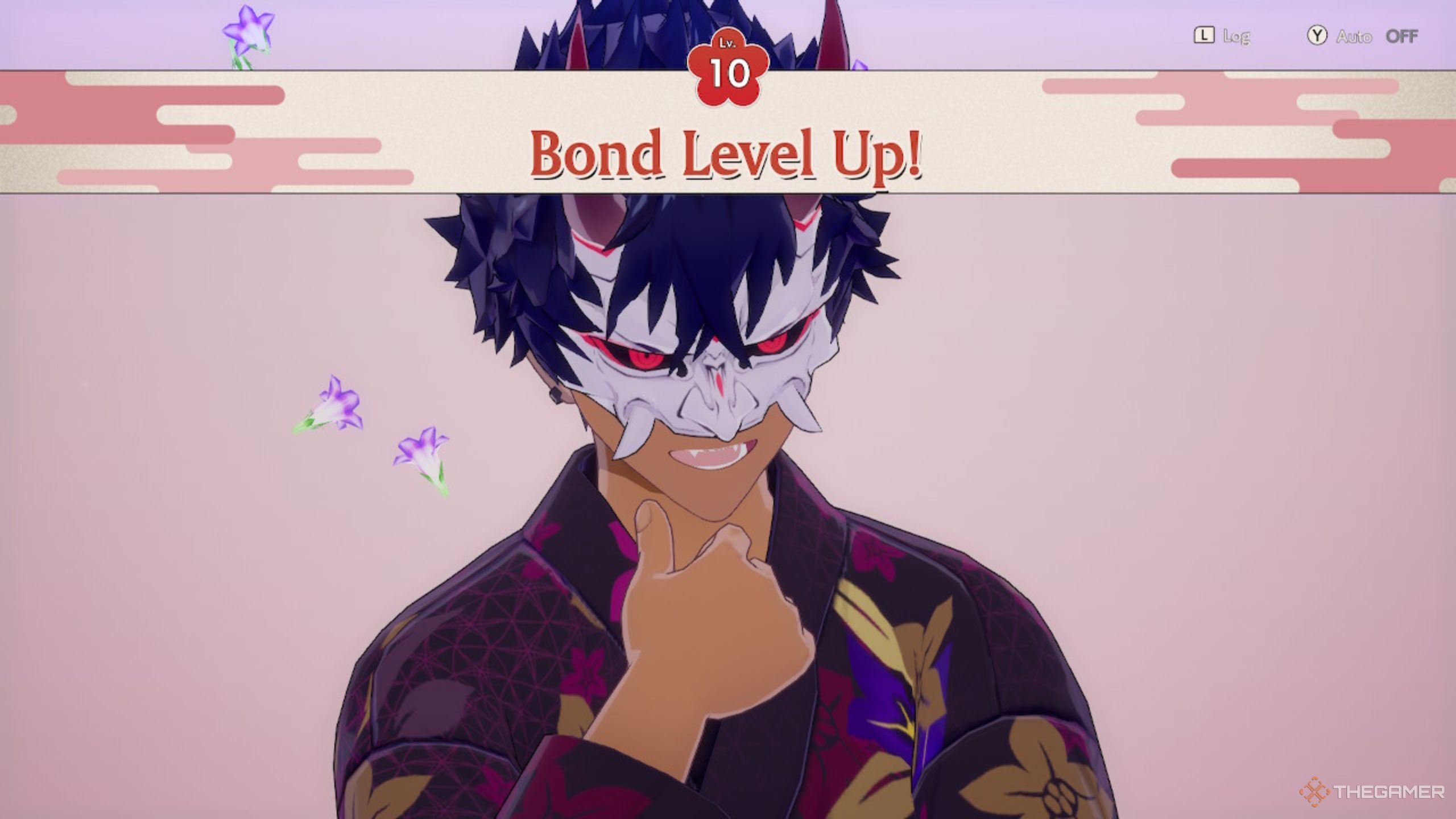 Rune Factory Guardians Of Azuma Kai on screen after reaching bond ten.