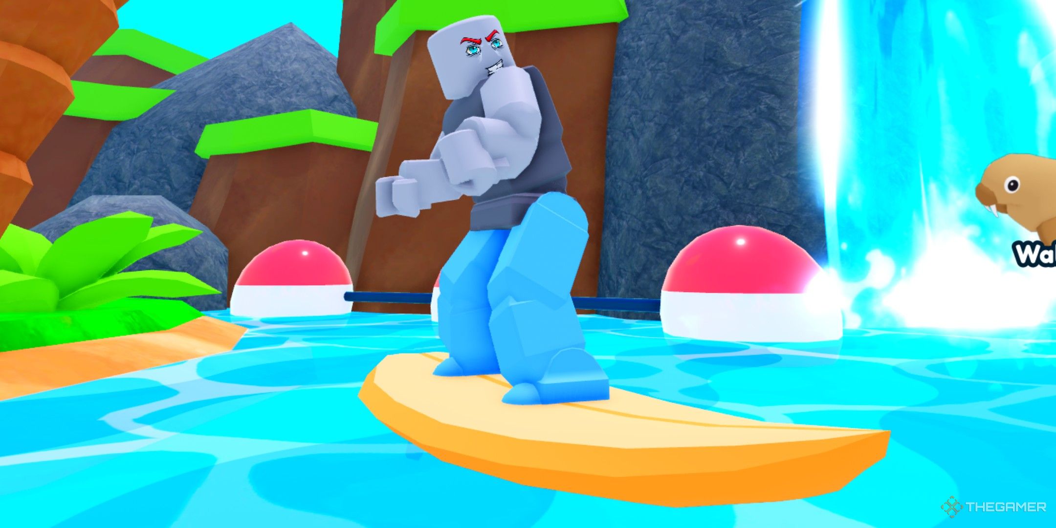 a player in Surf Obby on Roblox