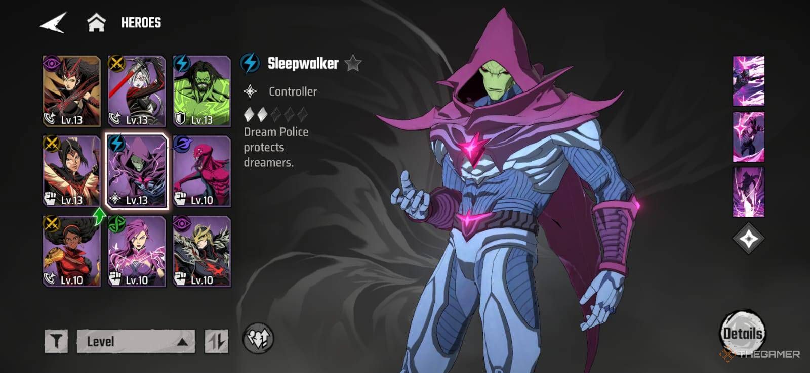 Sleepwalker Marvel Mystic Mayhem.